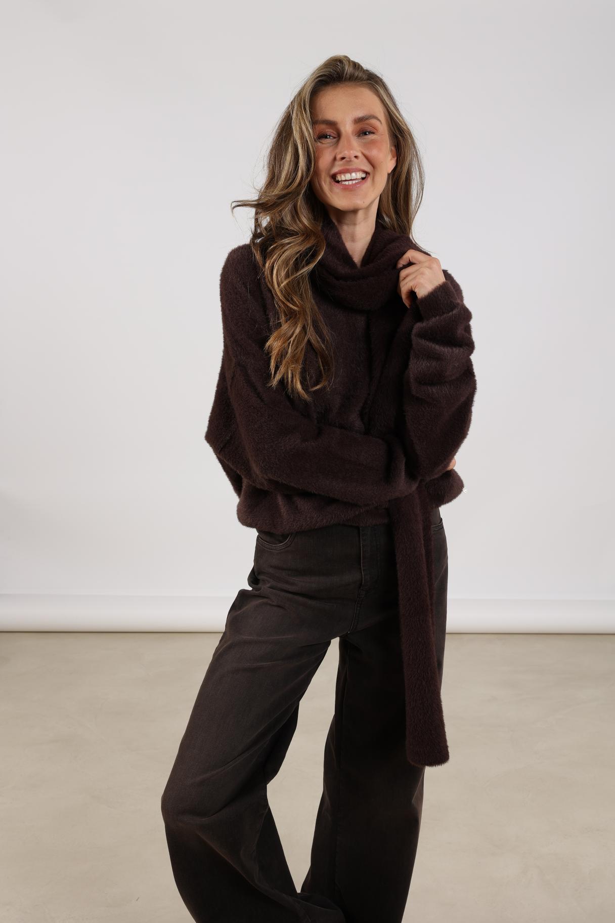 Mathilde Pullover Soft | Dark Chocolate