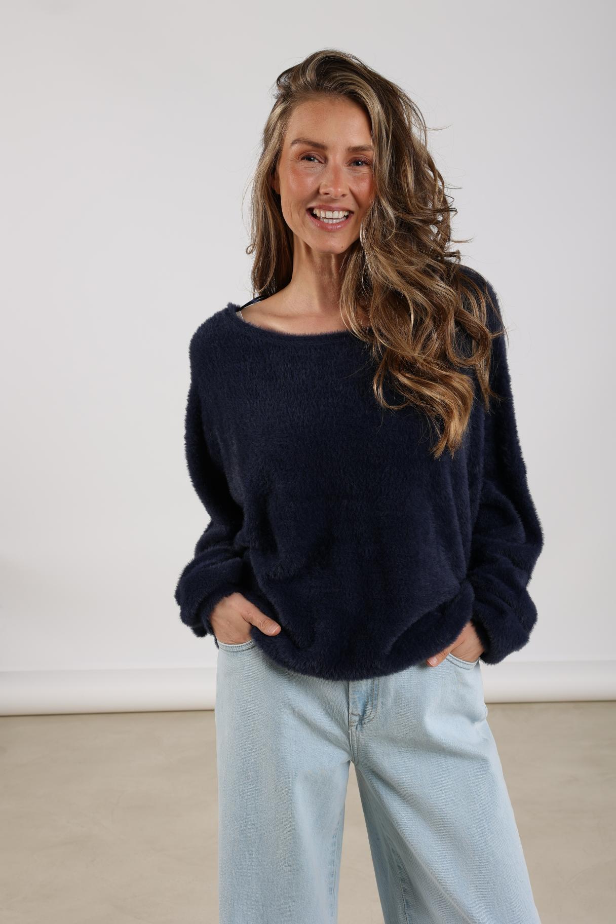 Mathilde Pullover Soft | Navy