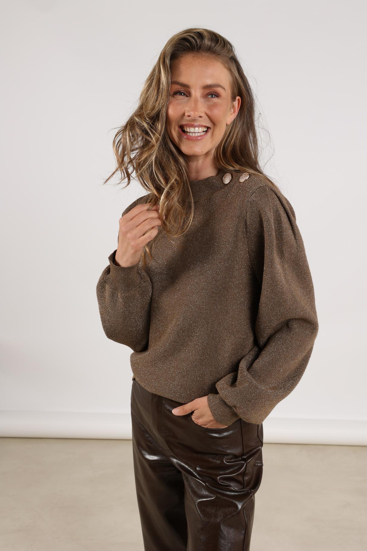 Daytona Pullover Lurex | Fango
