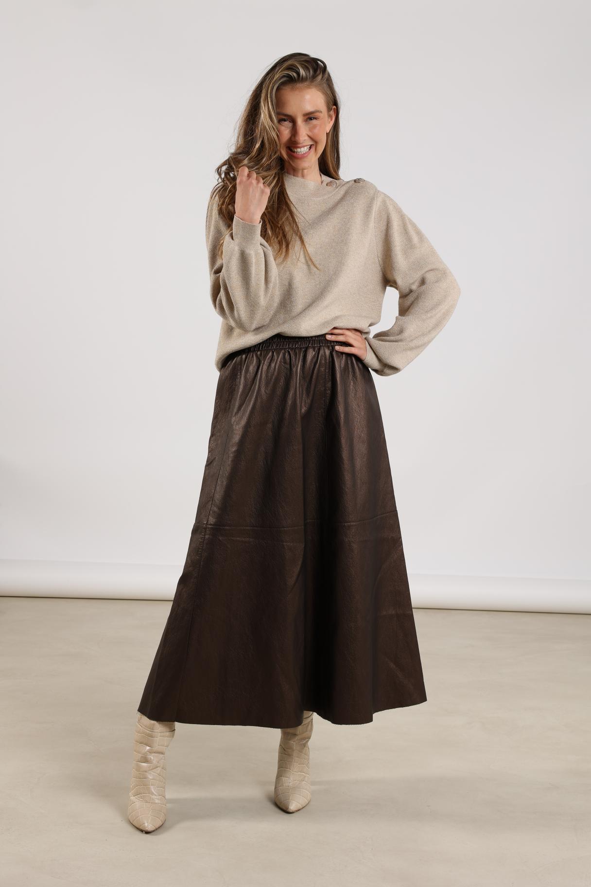 Daytona Pullover Lurex | Sand