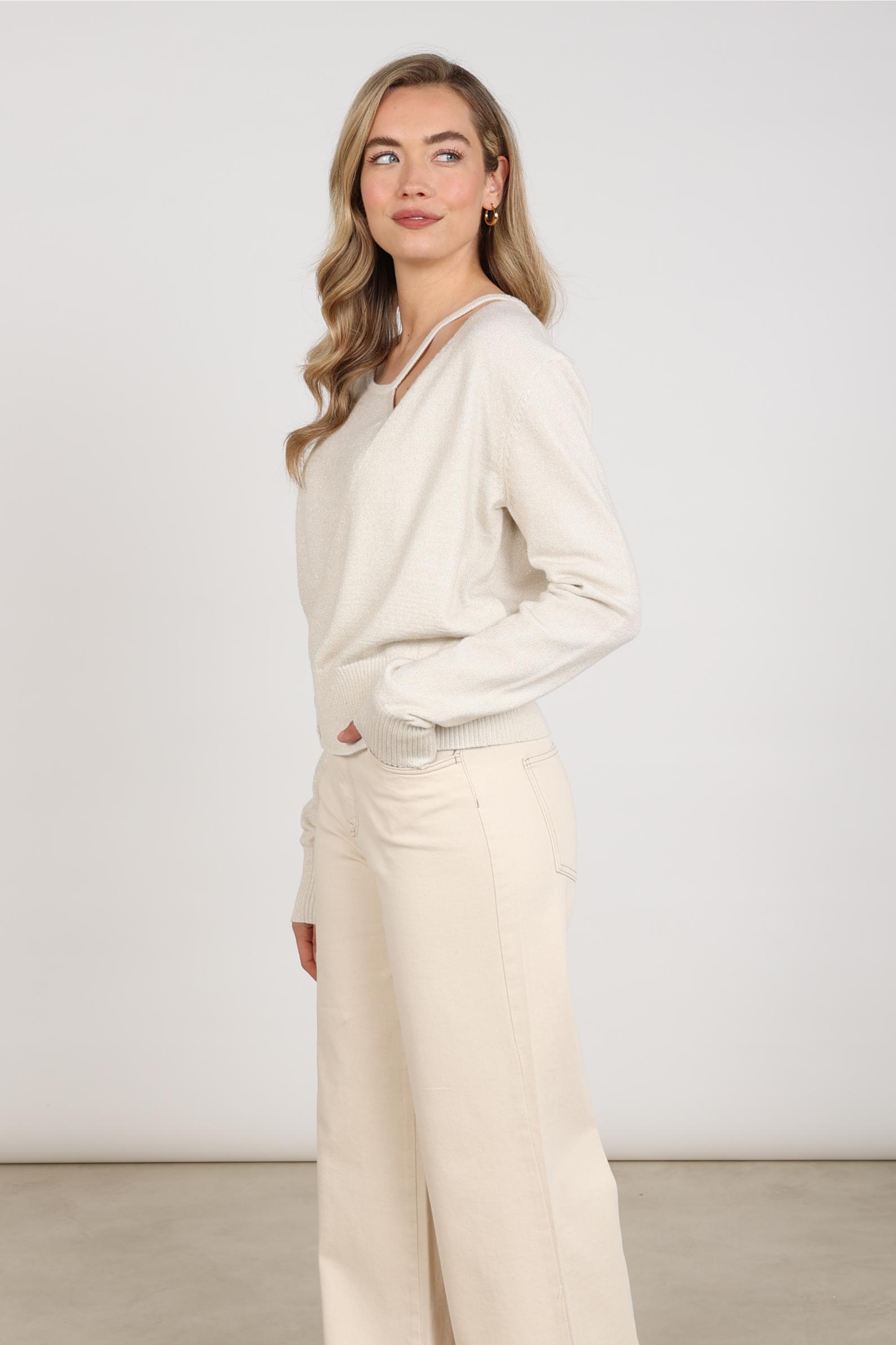 Kolli Pullover Lurex | Off White