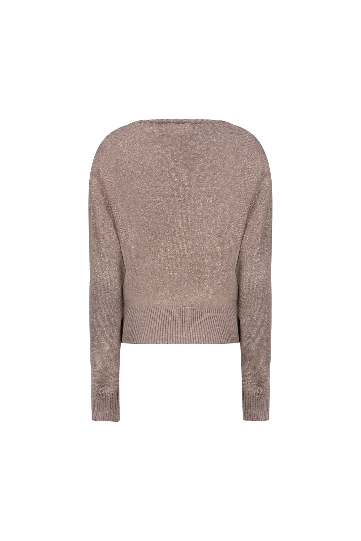 Kolli Pullover Lurex | Taupe