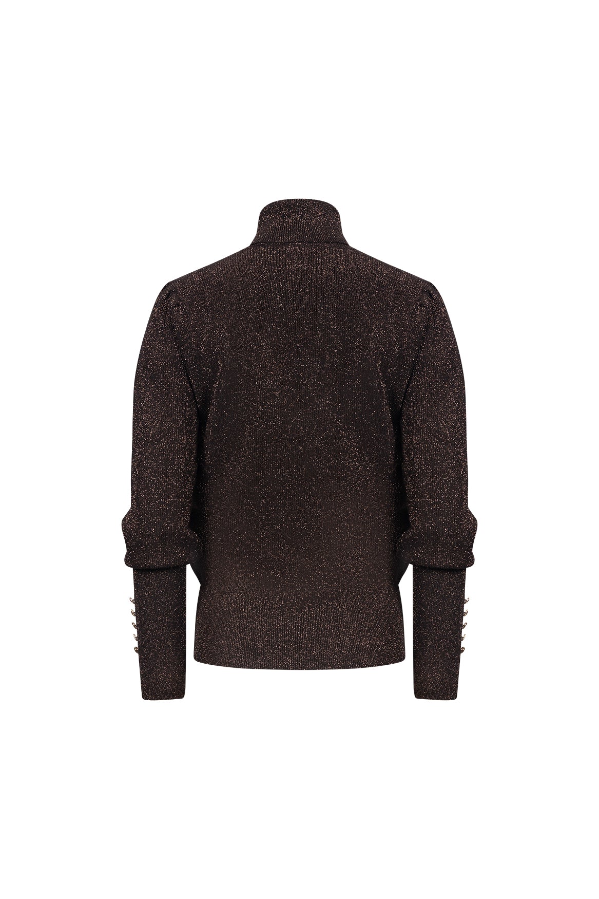 Sylvia Pullover Lurex | Chocolate