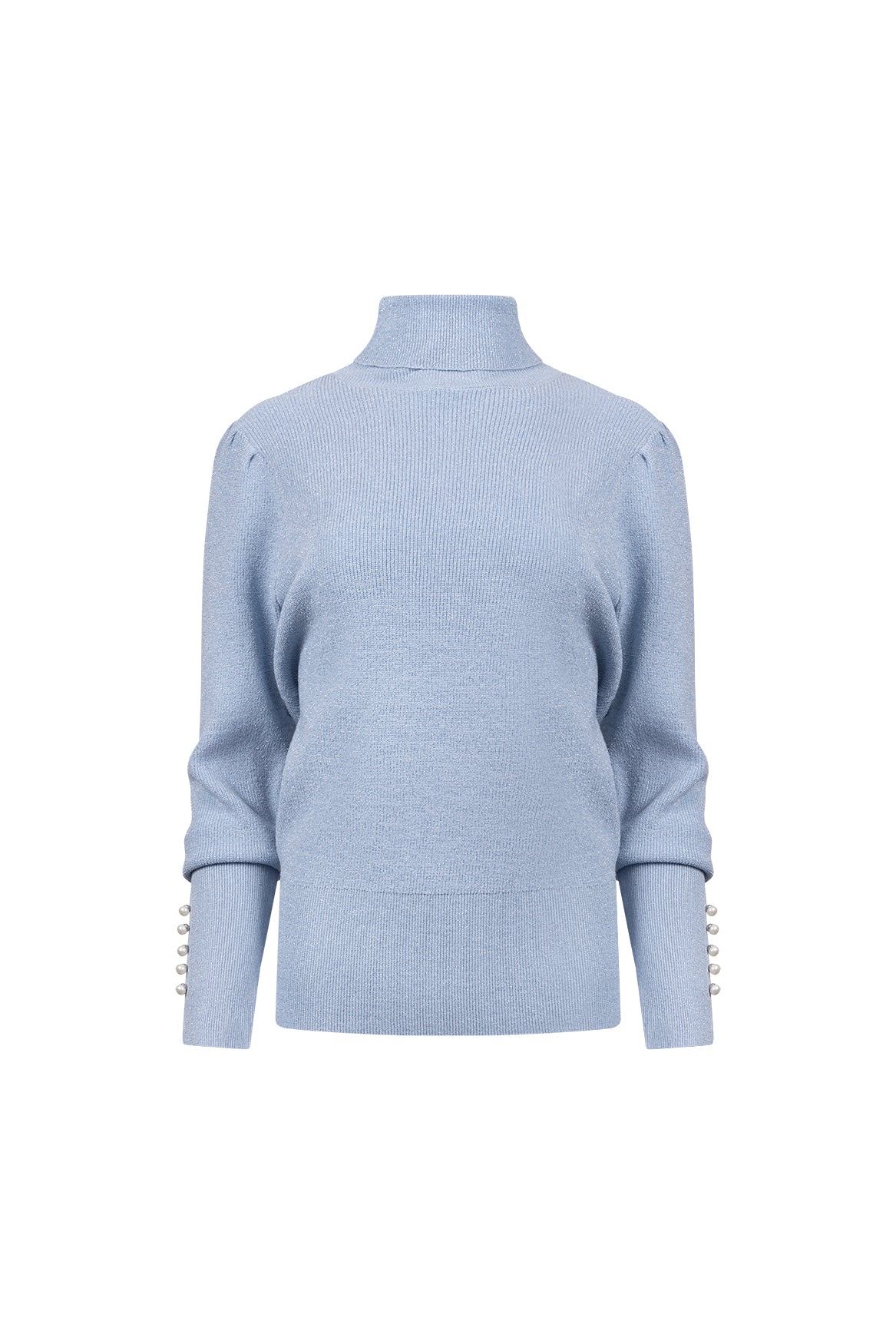 Sylvia Pullover Lurex | Sky