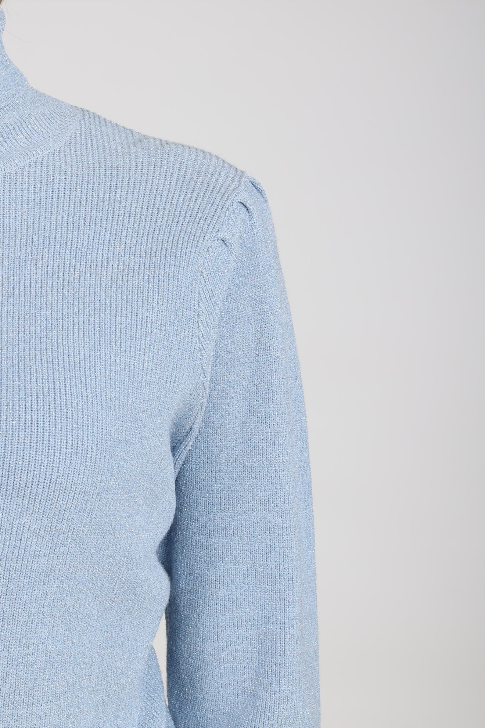 Sylvia Pullover Lurex | Sky