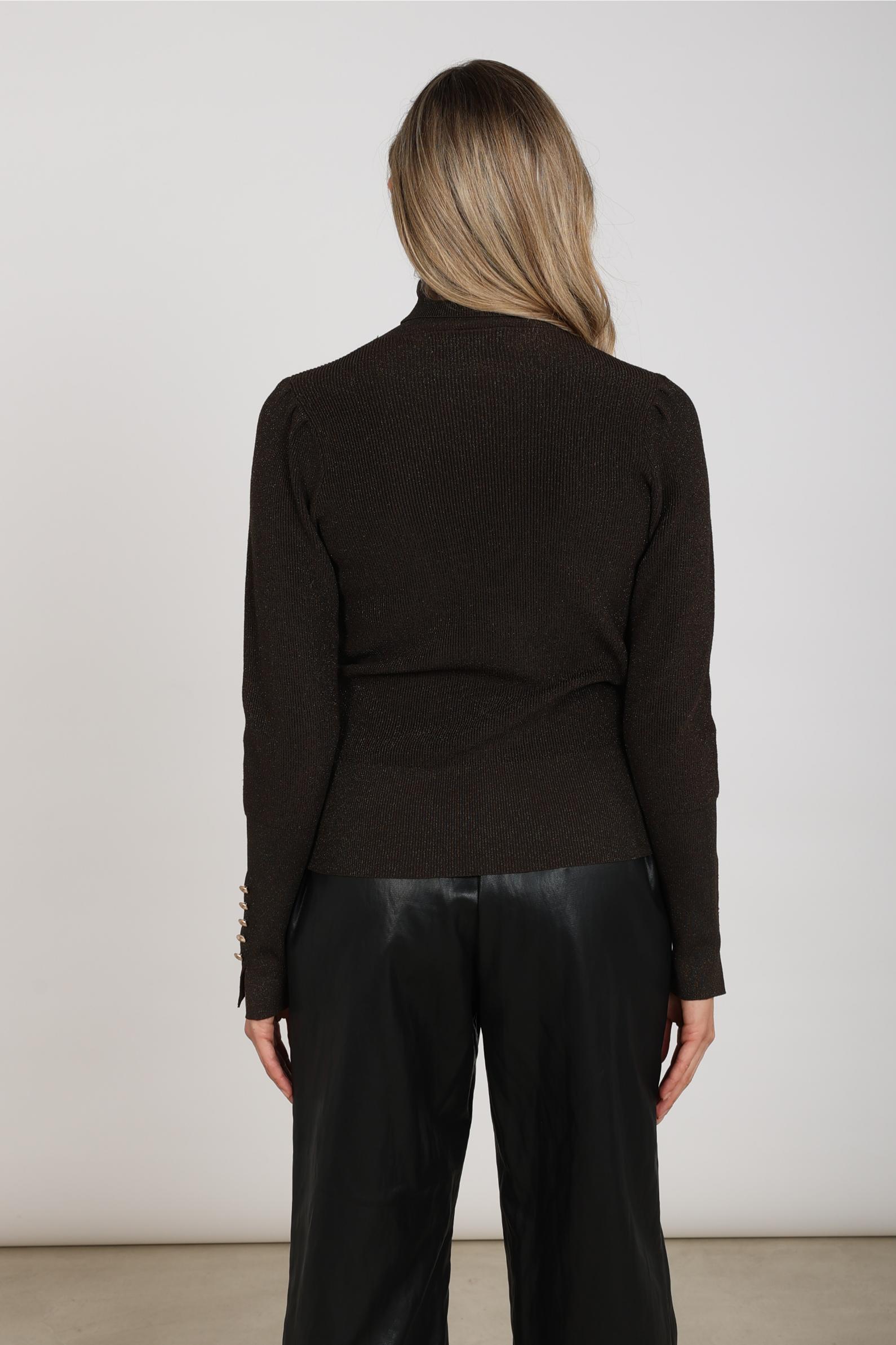 Sylvia Pullover Lurex | Black