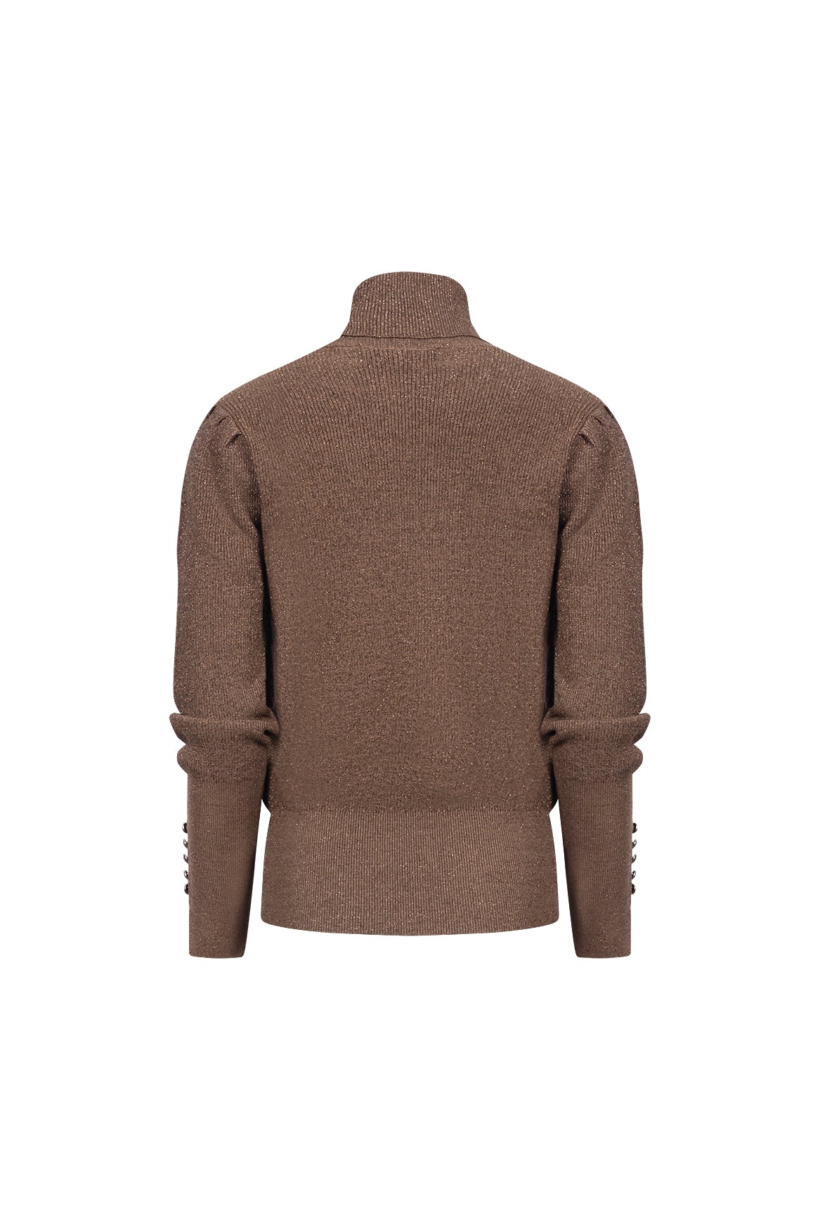 Sylvia Pullover Lurex | Taupe