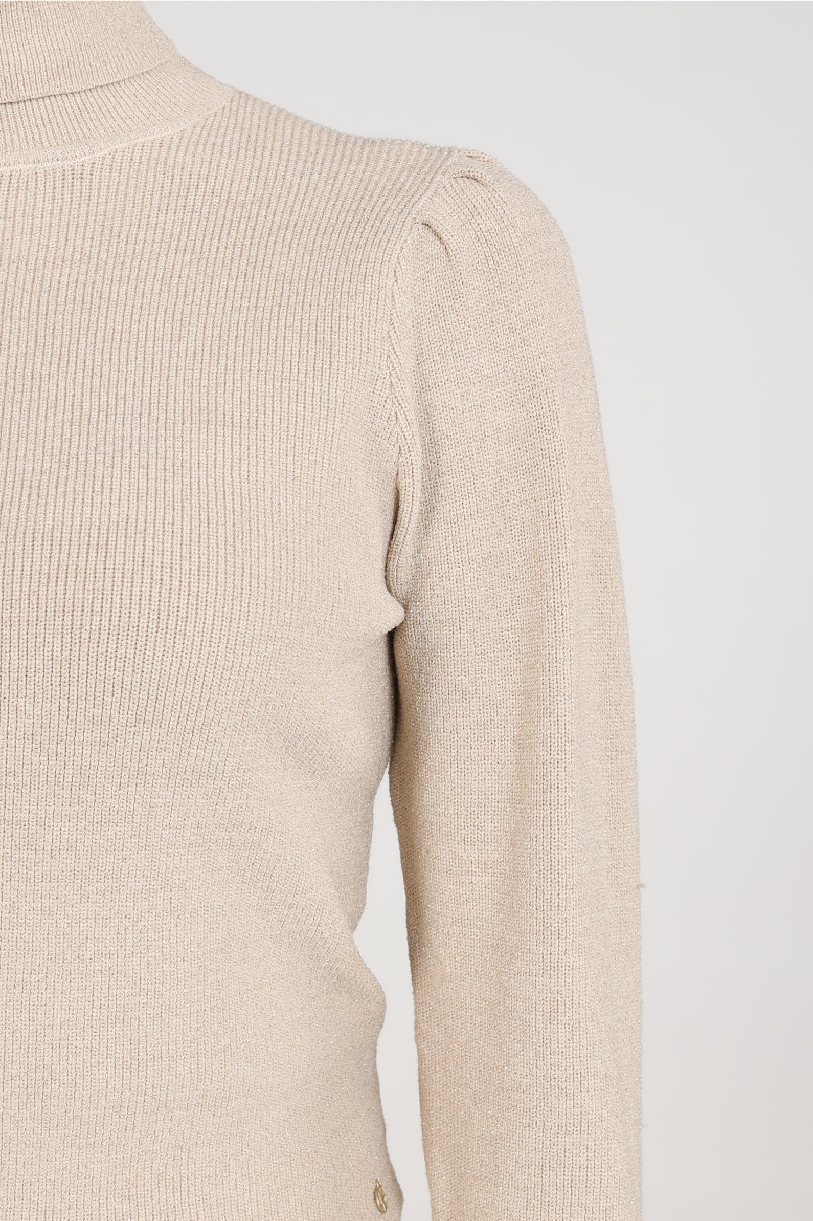 Sylvia Pullover Lurex | Sand
