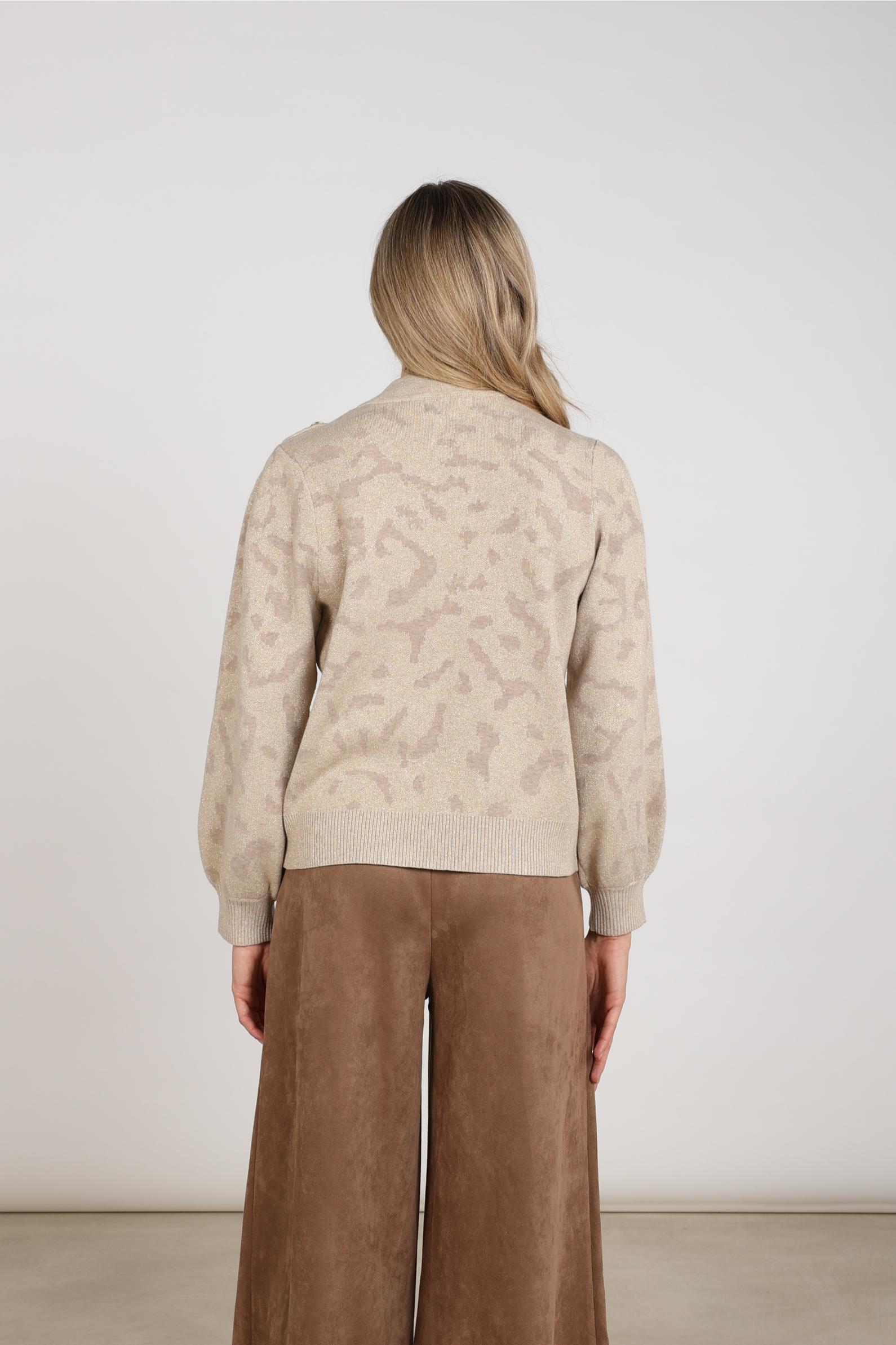 Kristel Pullover Print | Sand