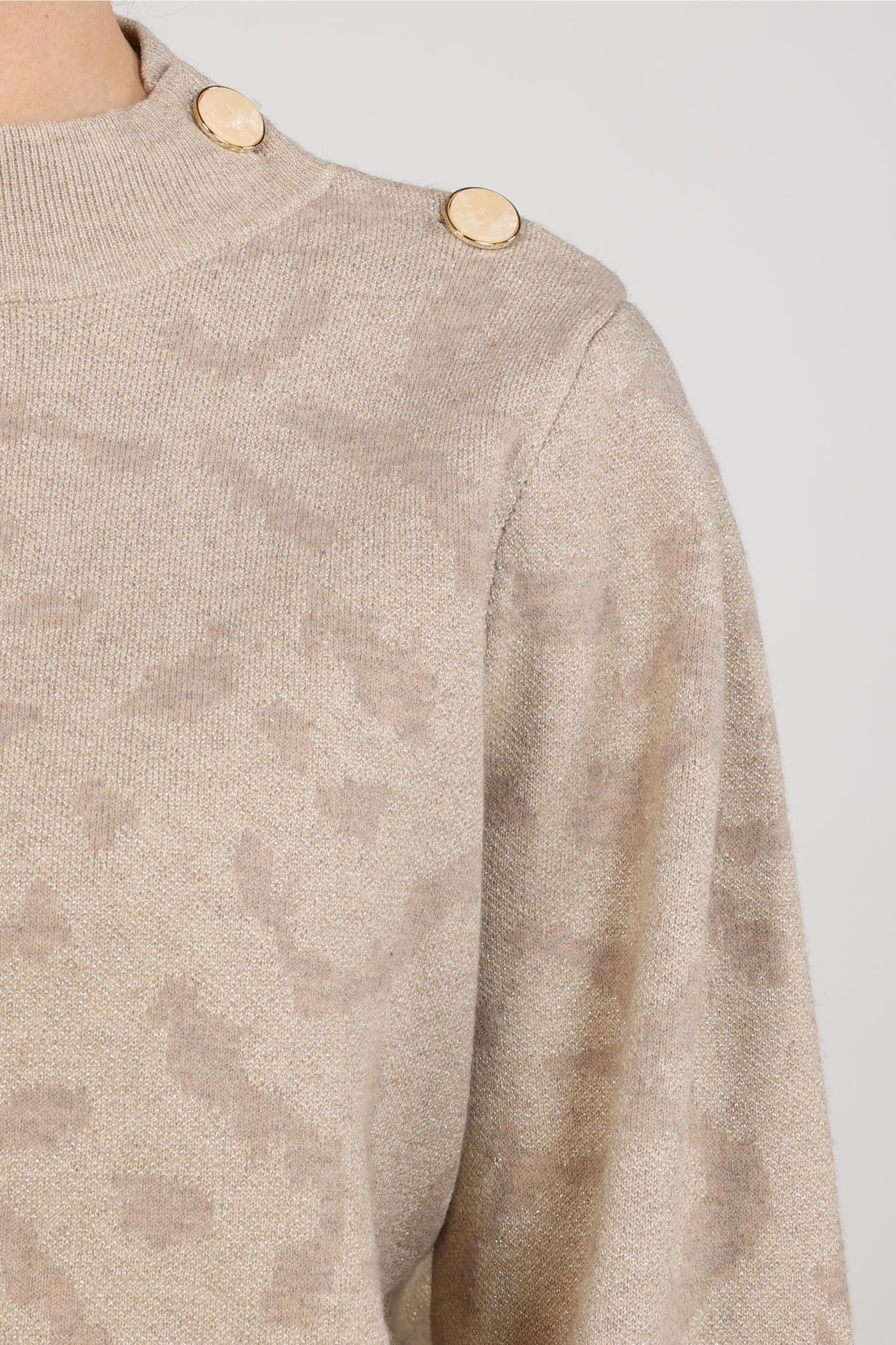 Kristel Pullover Print | Sand