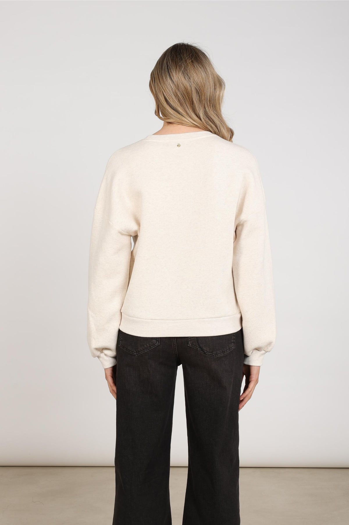 Star Pullover | Sand Melange