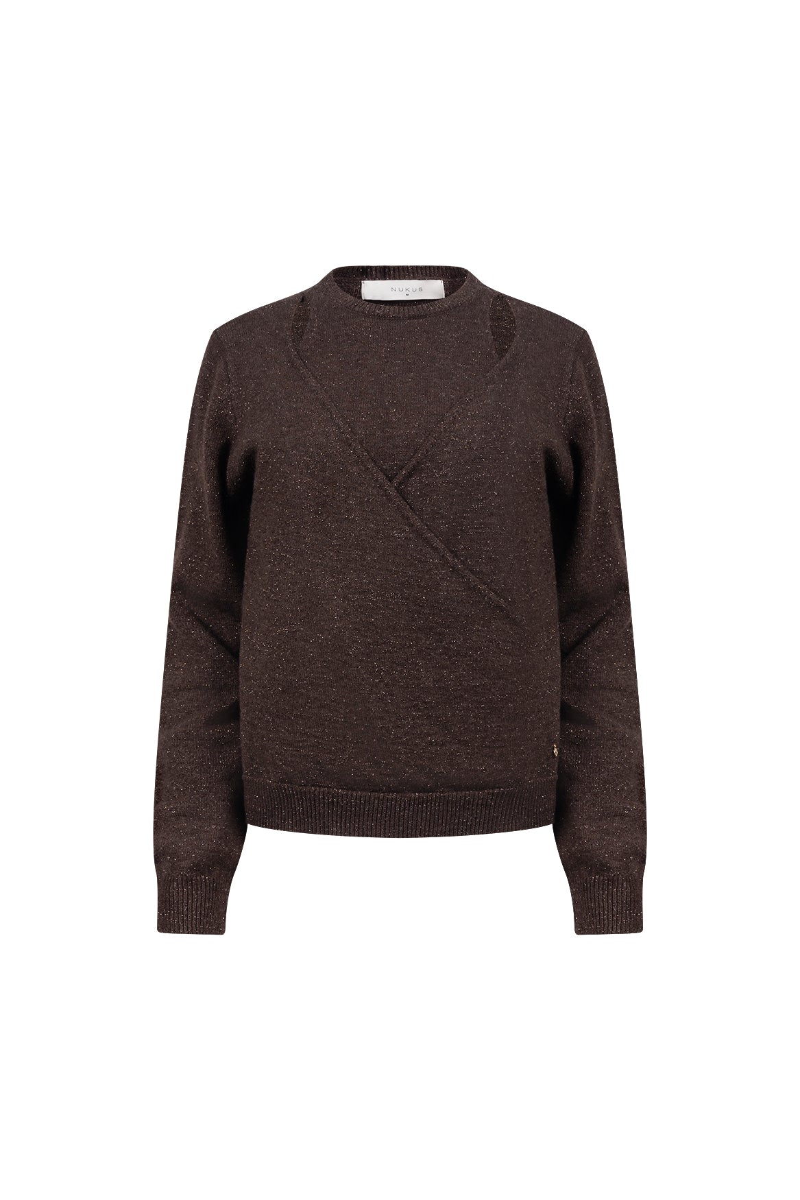 Merel Pullover Lurex | Chocolate