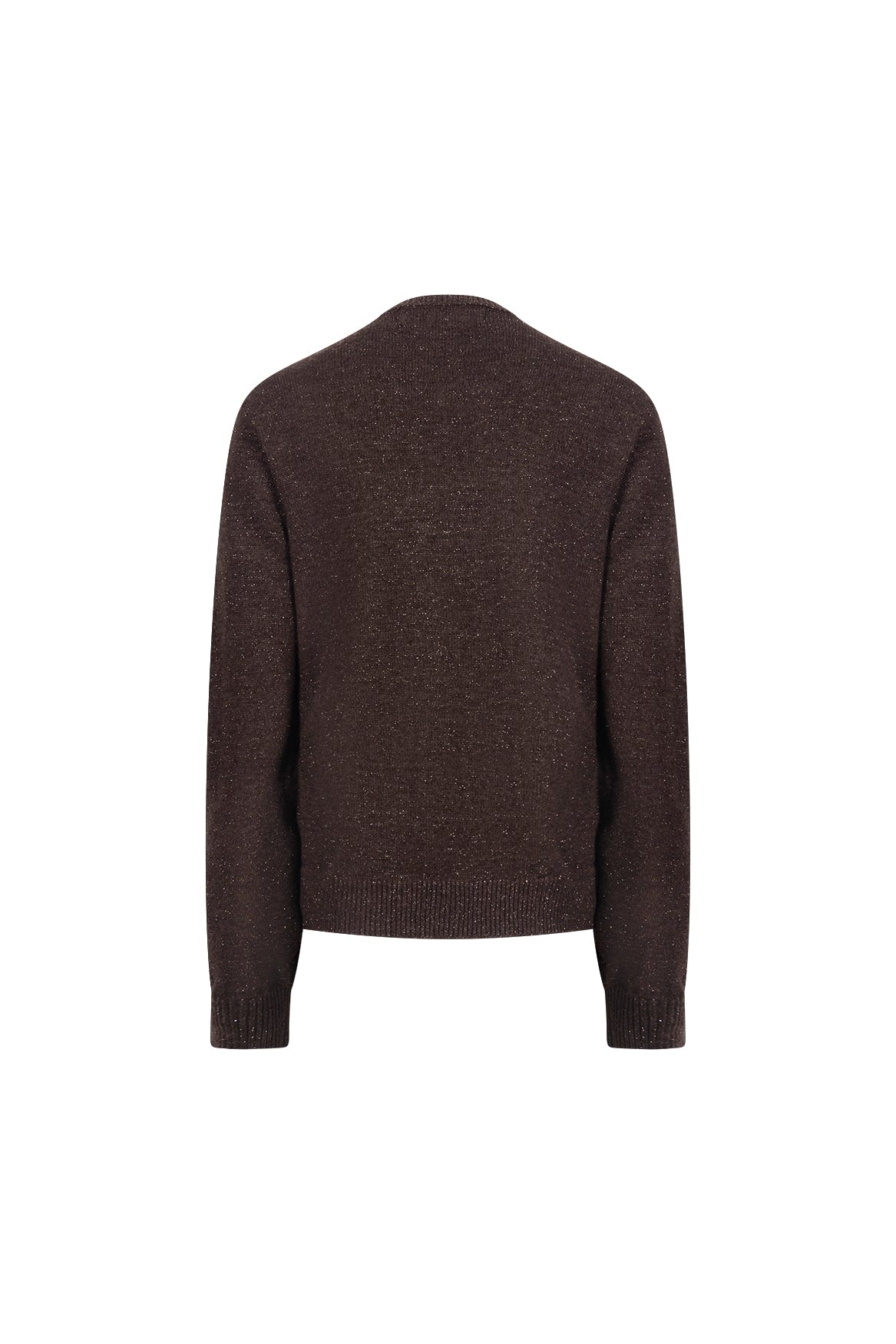 Merel Pullover Lurex | Chocolate