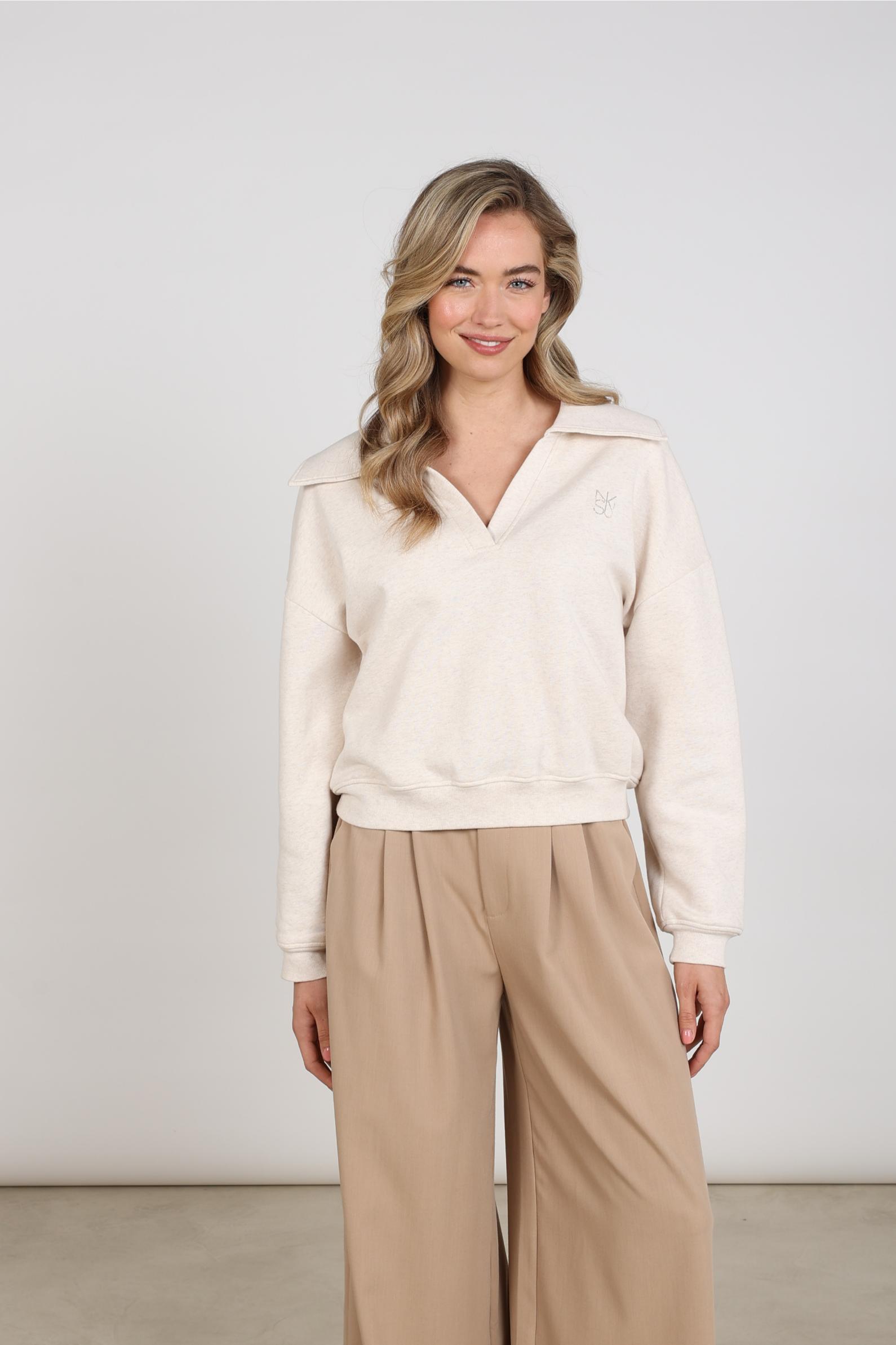 Nicky Pullover | Sand Melange