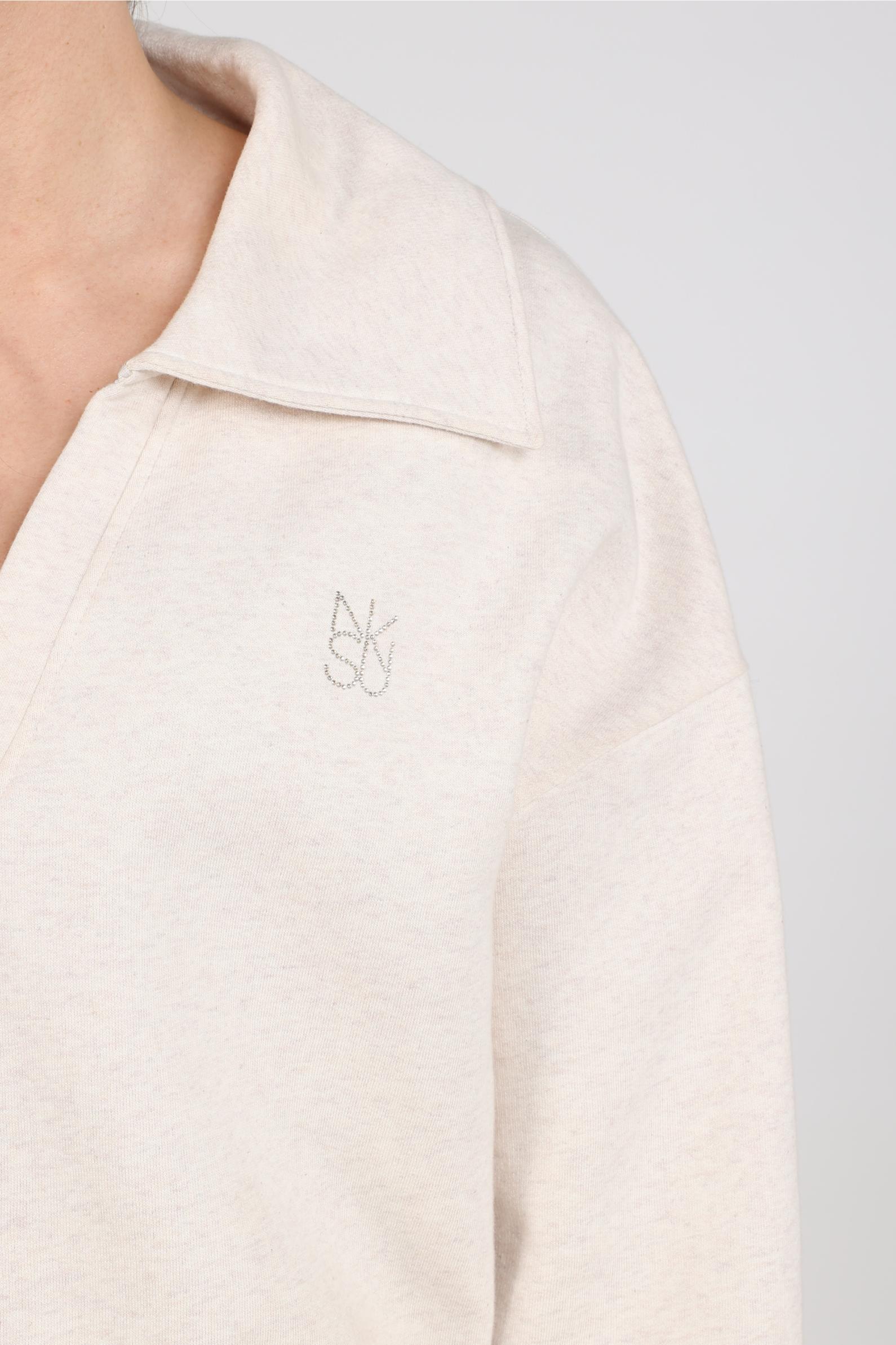 Nicky Pullover | Sand Melange