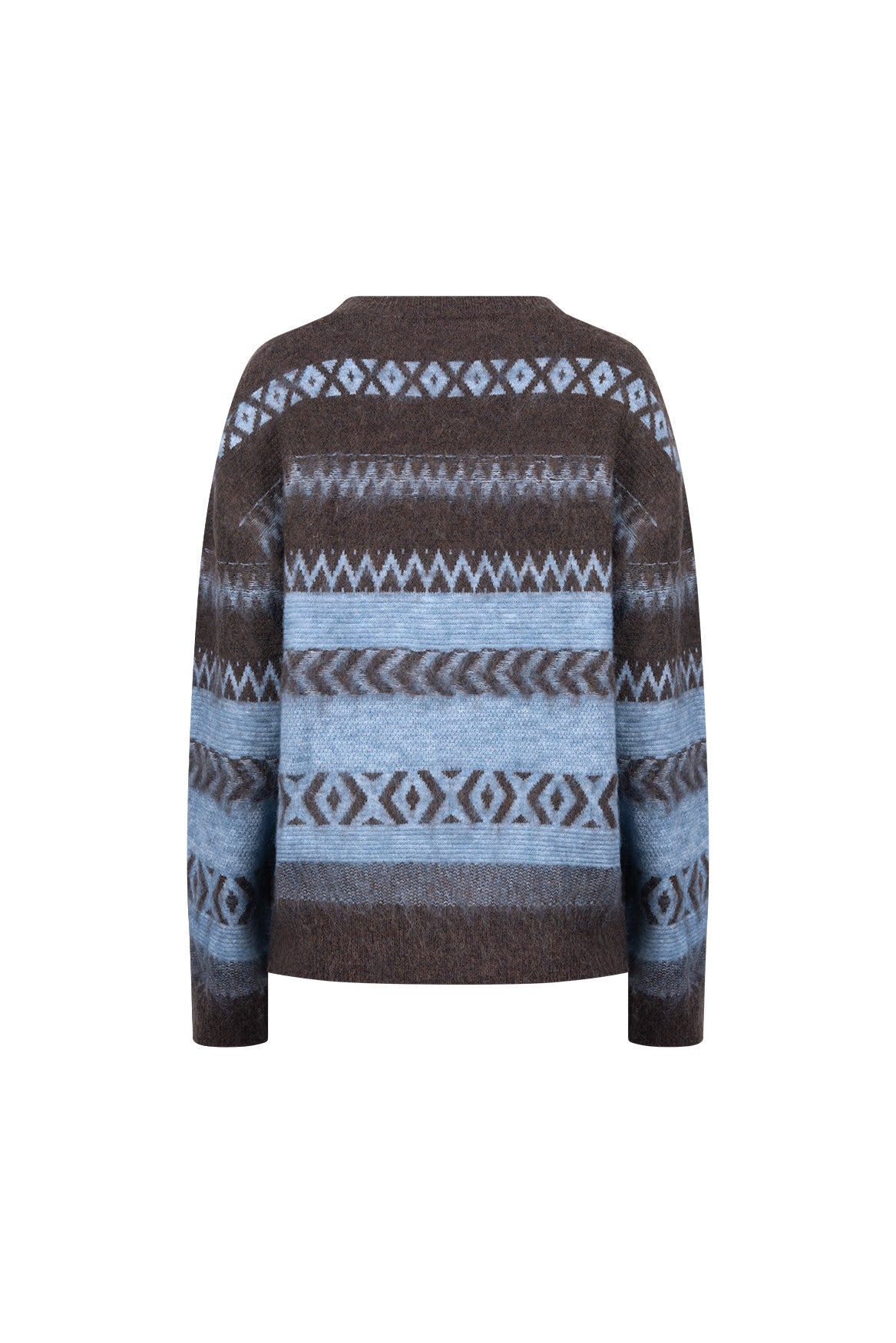 Mikela Pullover | Chocolate/Sky