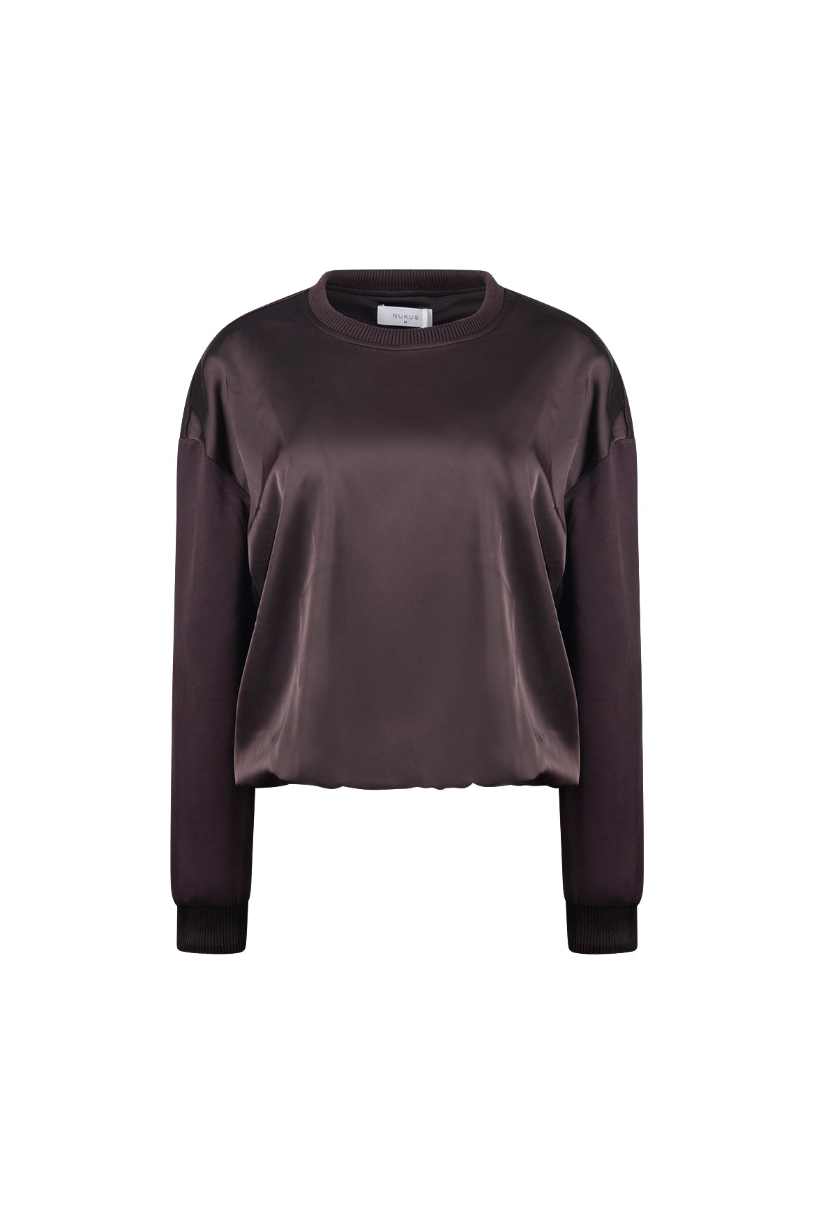 Made Pullover Shiny | Chocolate