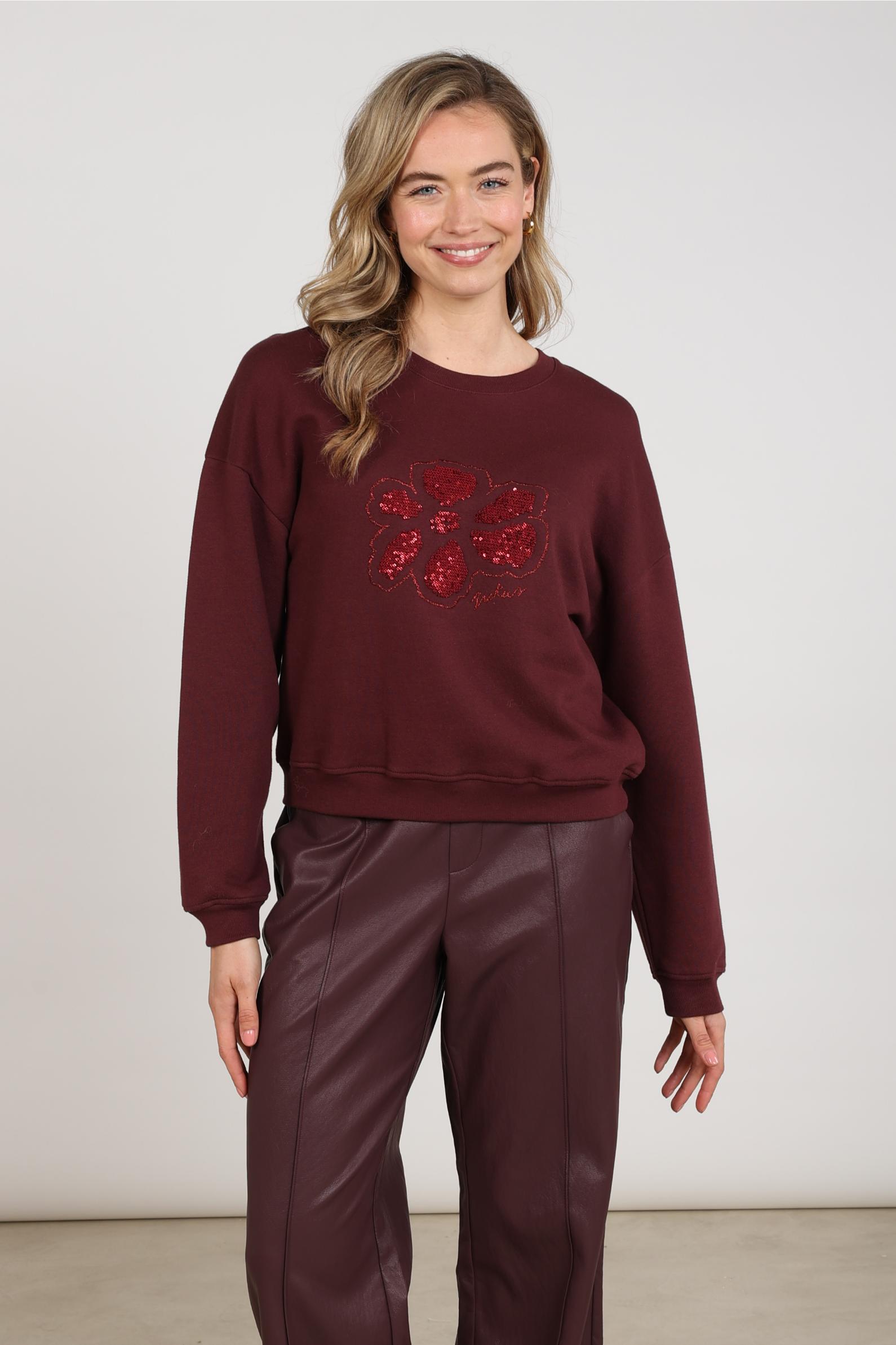 Nathaly Pullover | Cherry