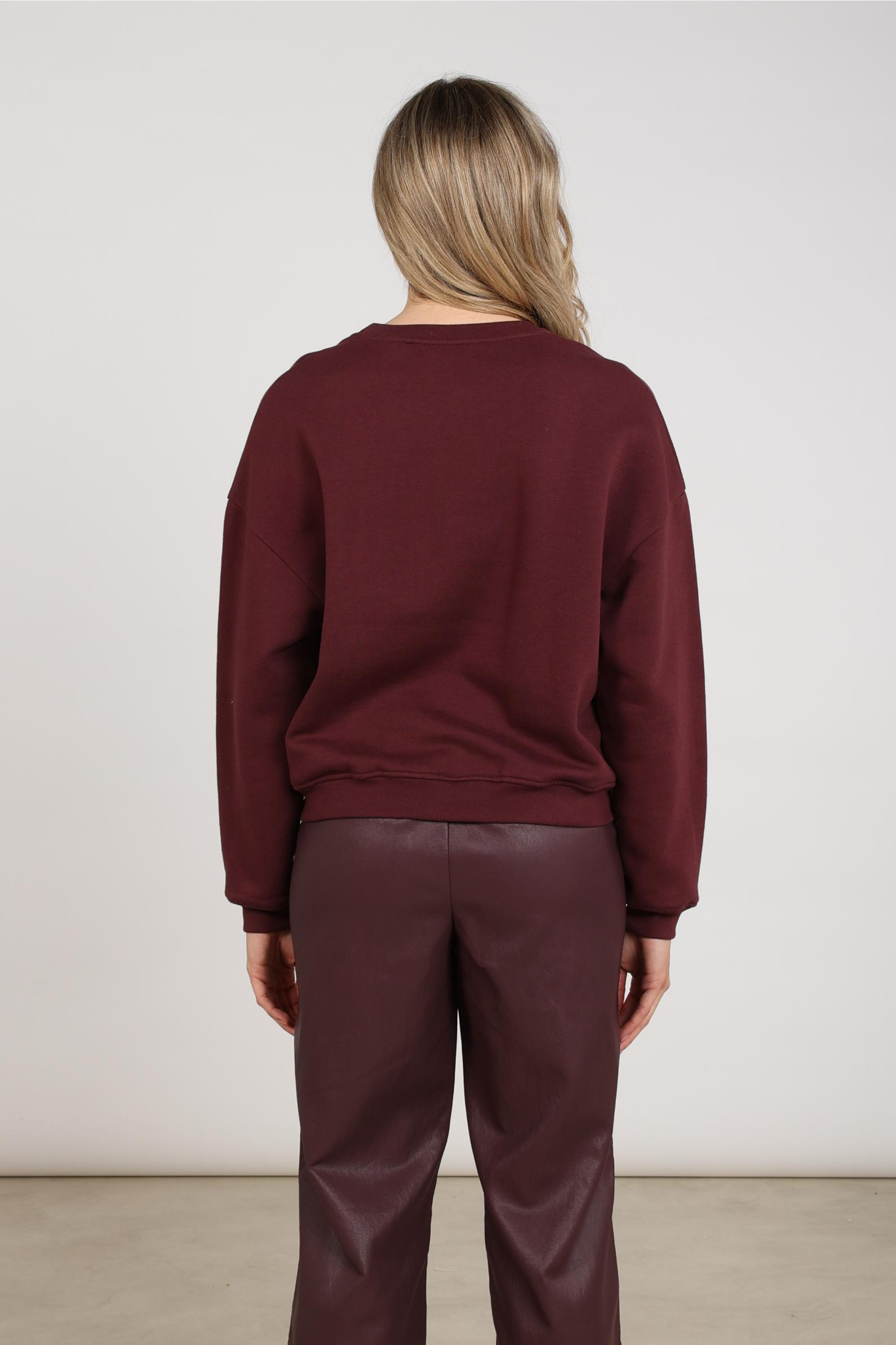 Nathaly Pullover | Cherry