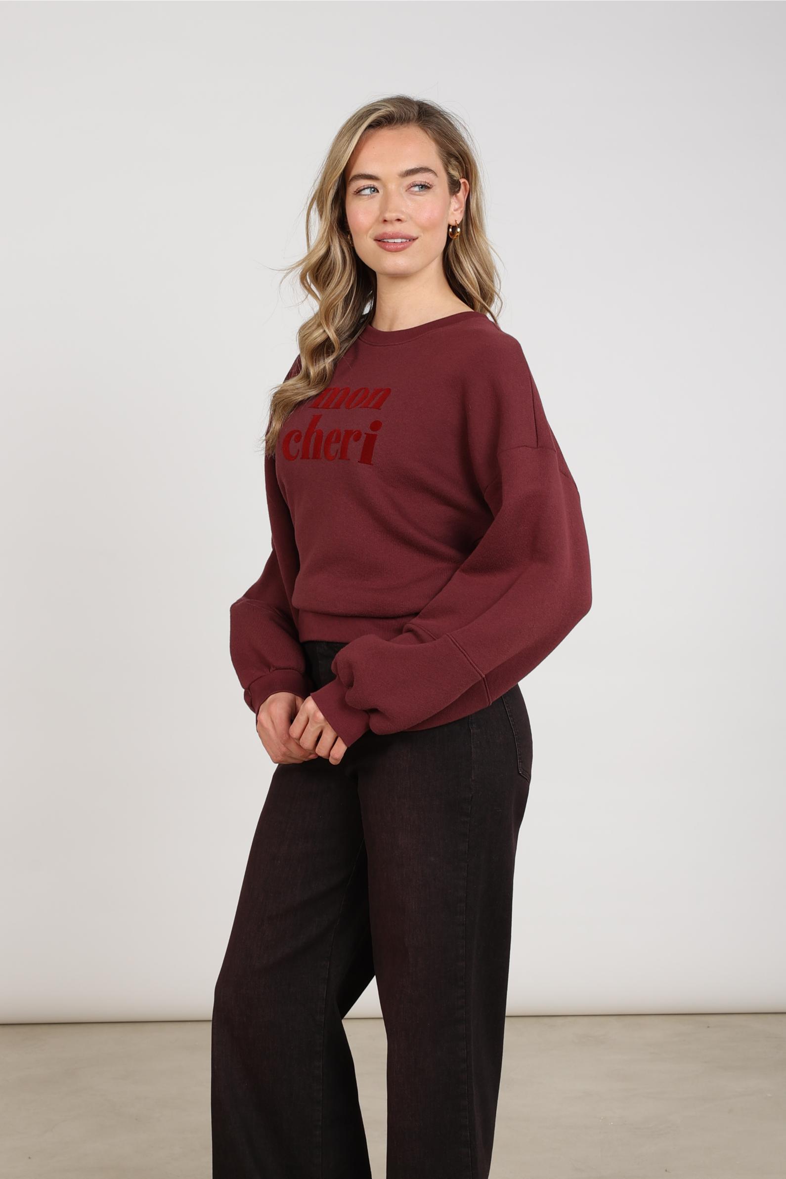Nicola Pullover | Cherry