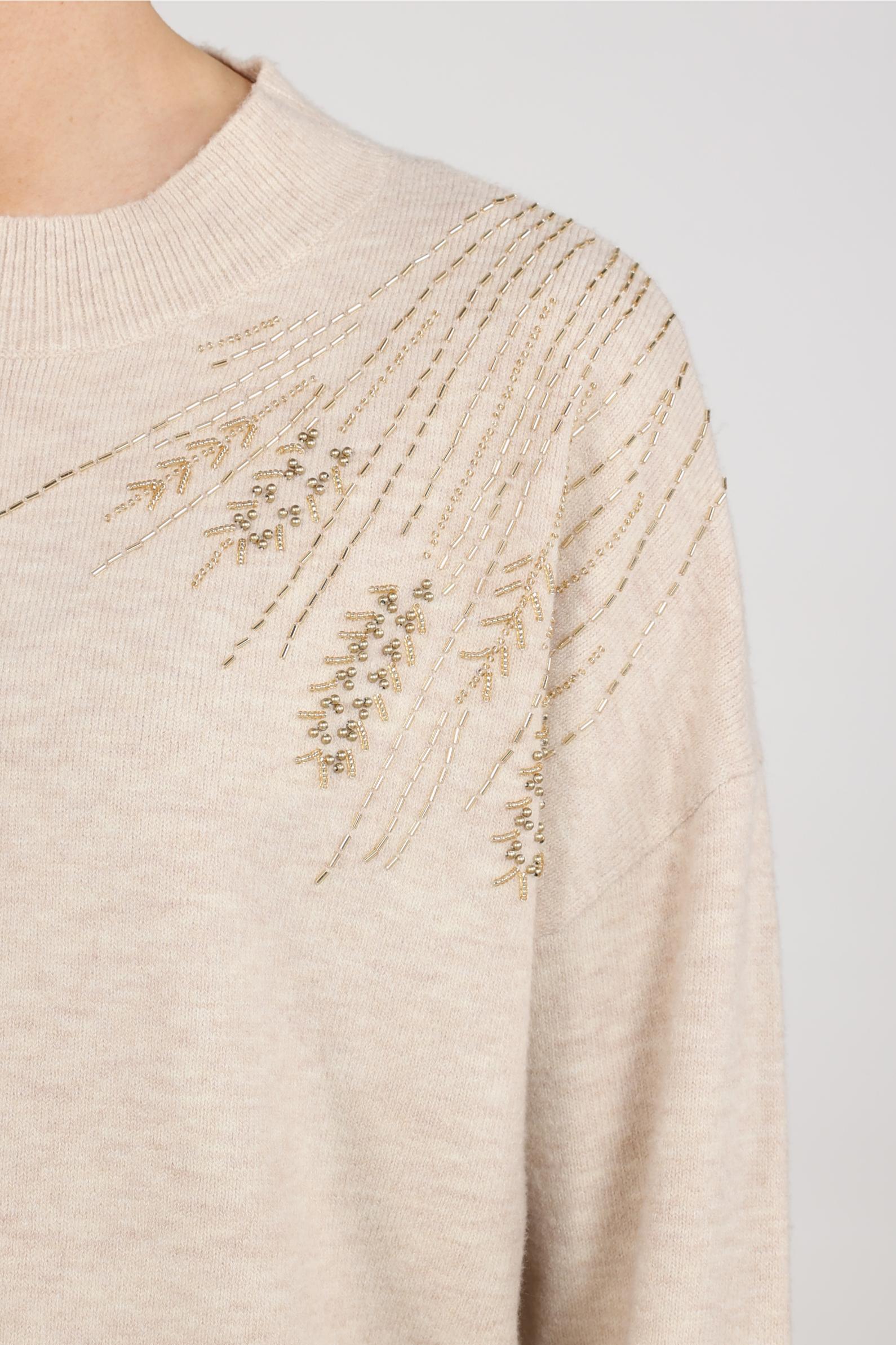 Meike Pullover | Sand Melange