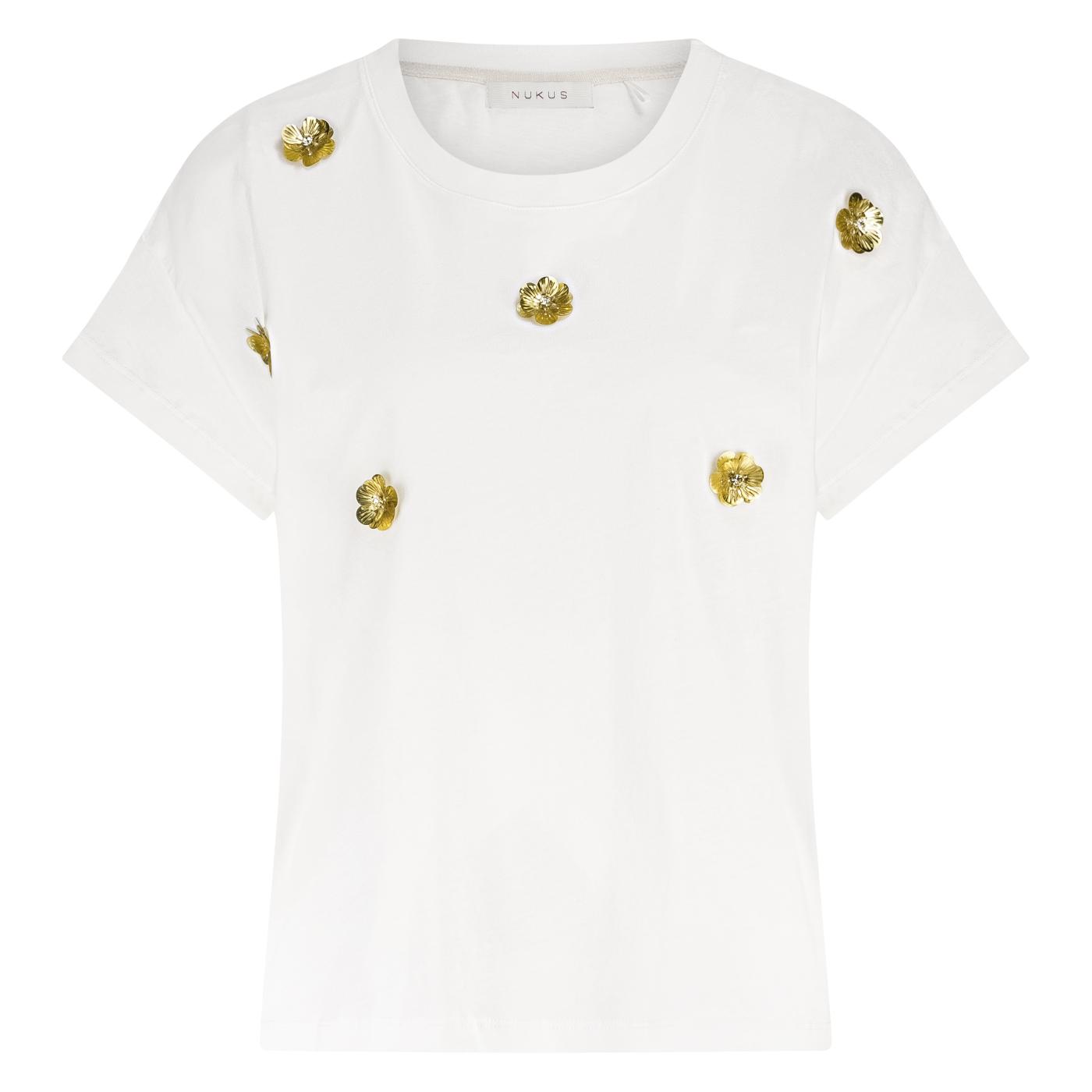 Pearly Shirt Flower | Off White