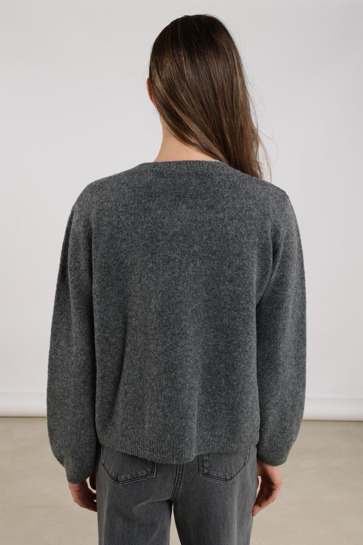 Mia Cardigan | Antracite