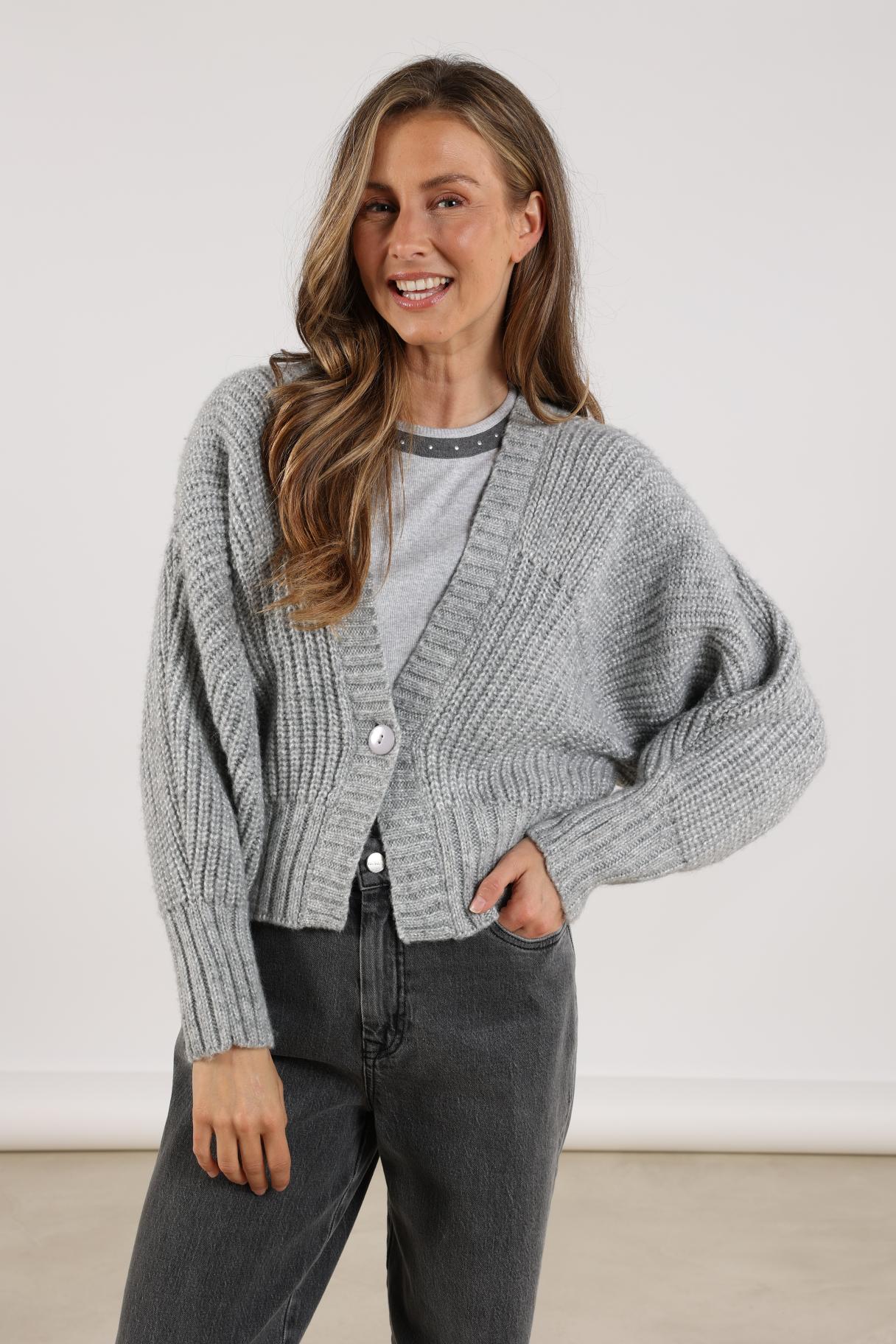 Jolijn Cardigan | Light grey