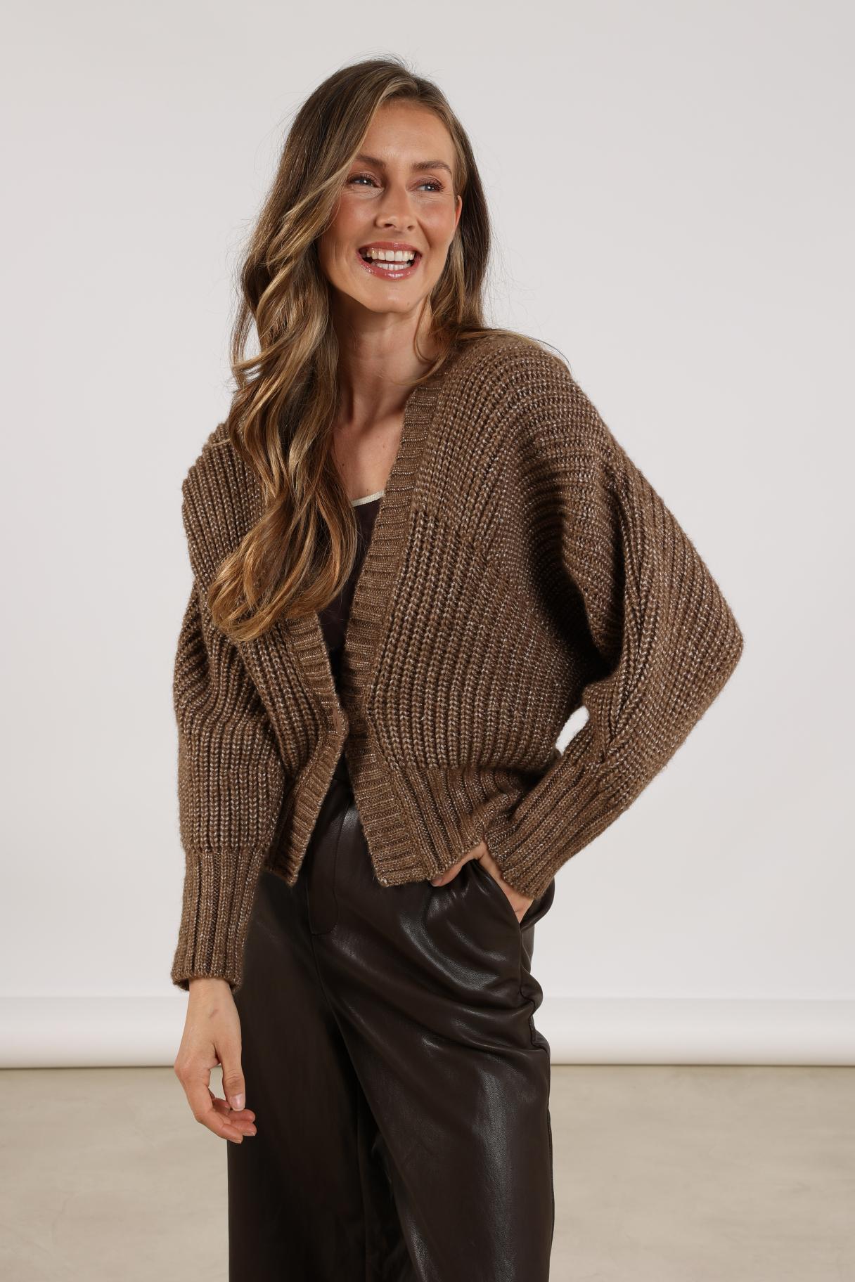 Jolijn Cardigan | Light Fango
