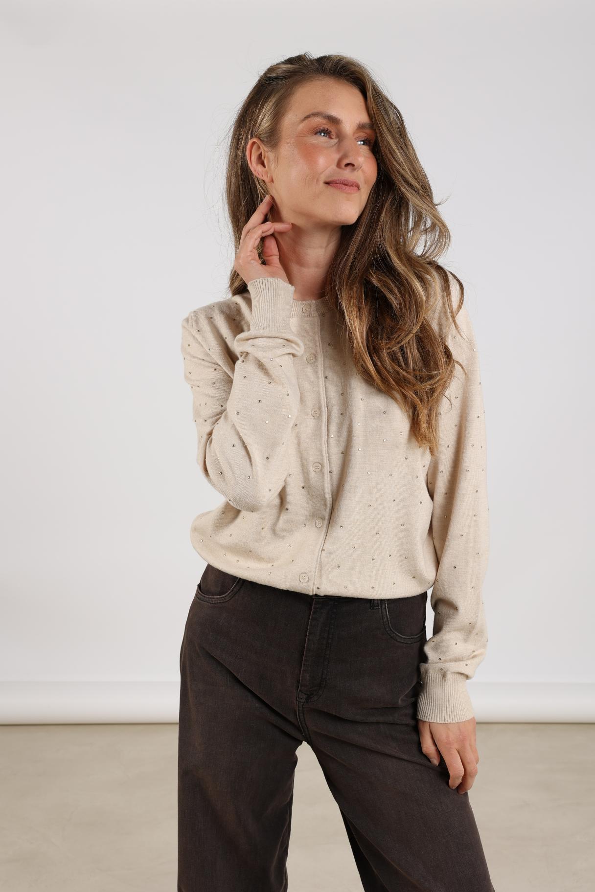Violetta Cardigan | Sand