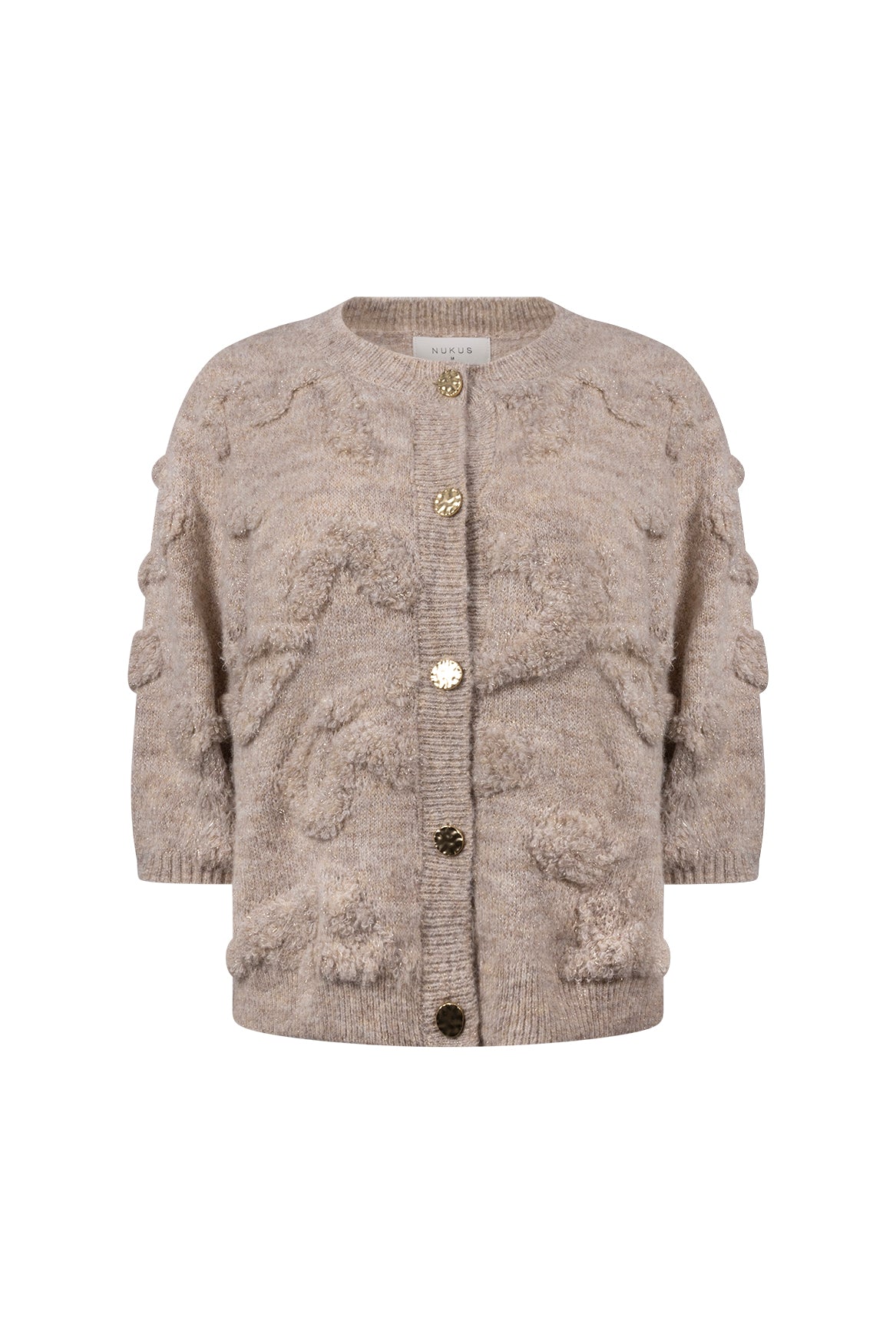 Maggy Cardigan SS | Sand