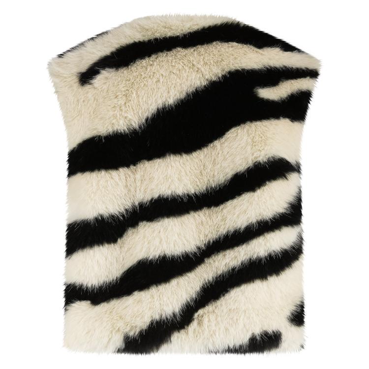 Fally Gilet | Sand/Black