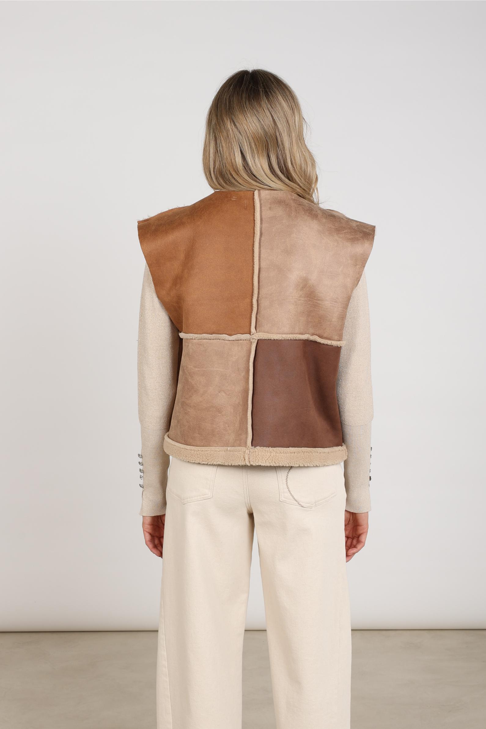 Helen Gilet | Sand/Toffee