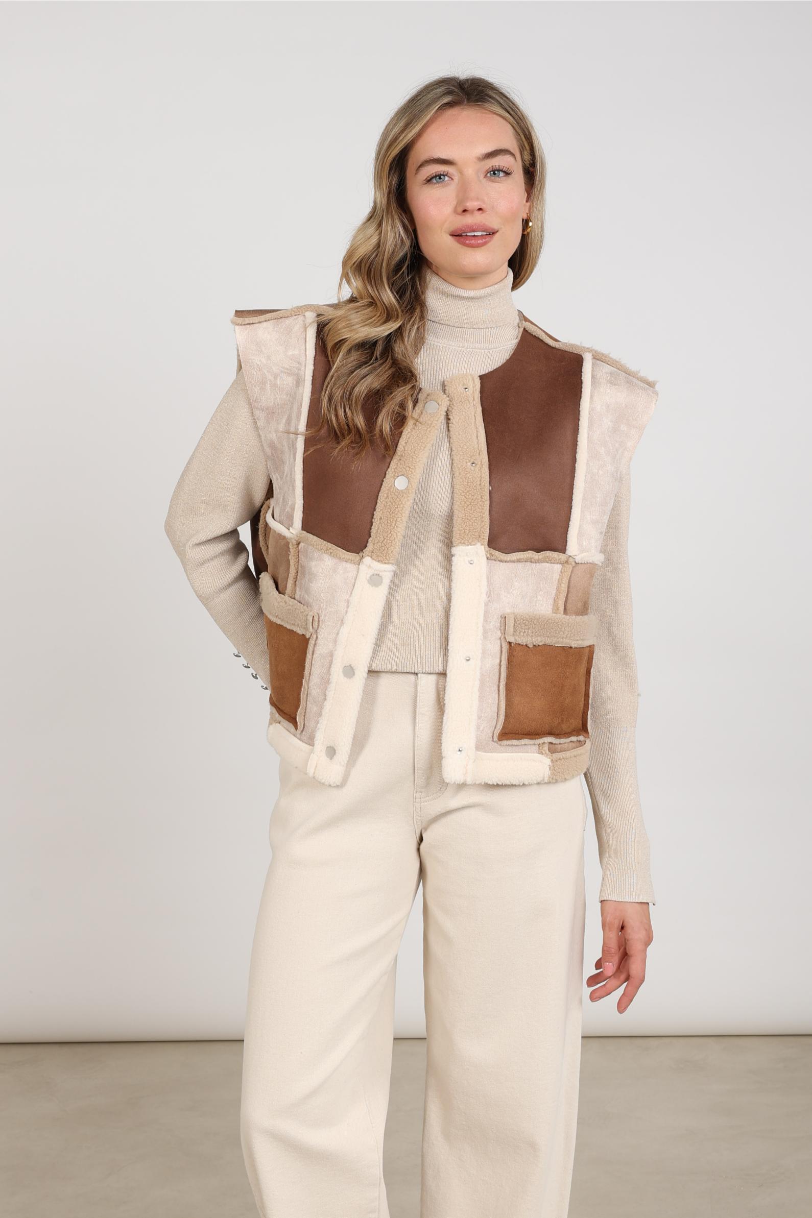 Helen Gilet | Sand/Toffee