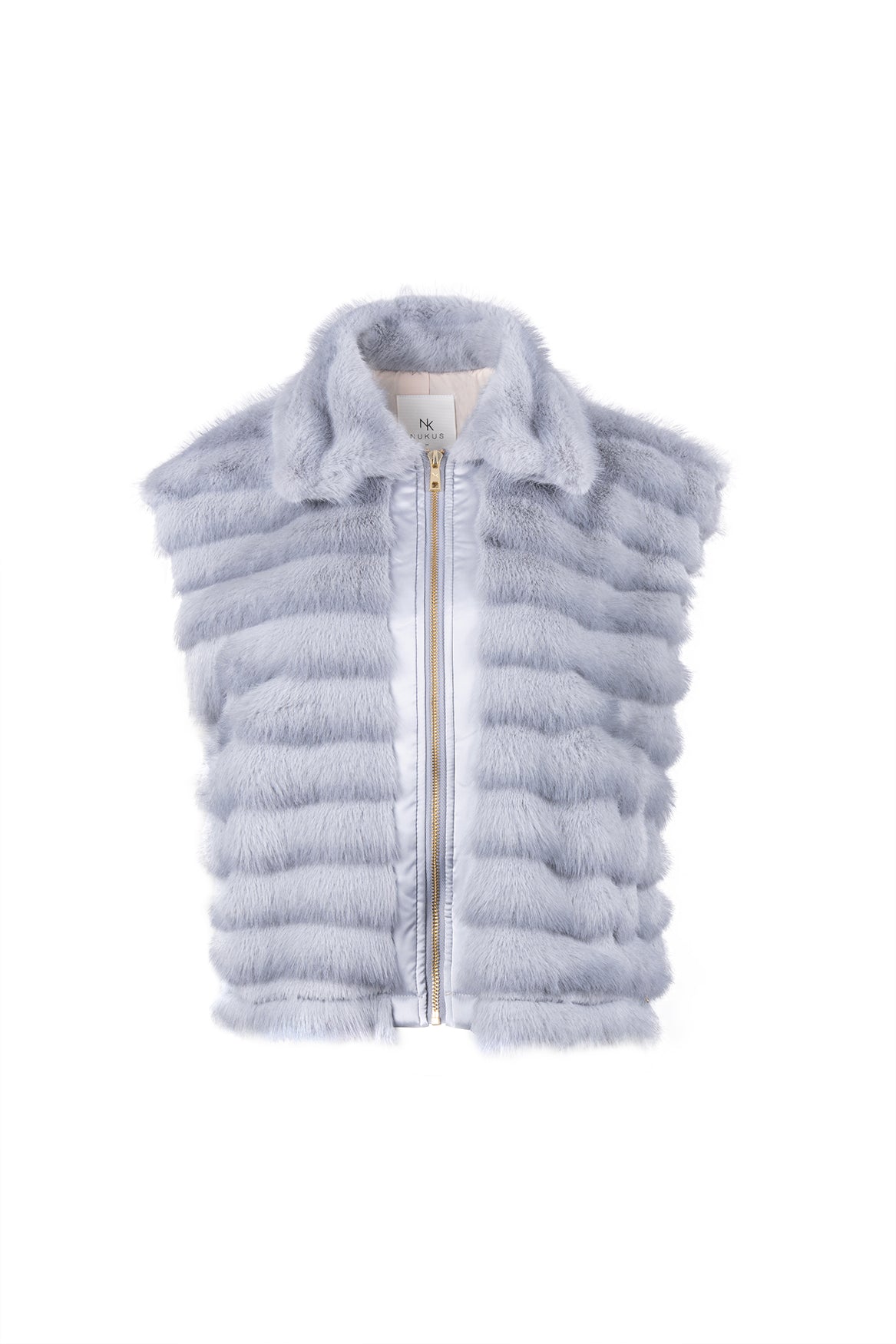 Harriet Gilet Zipper | Sky