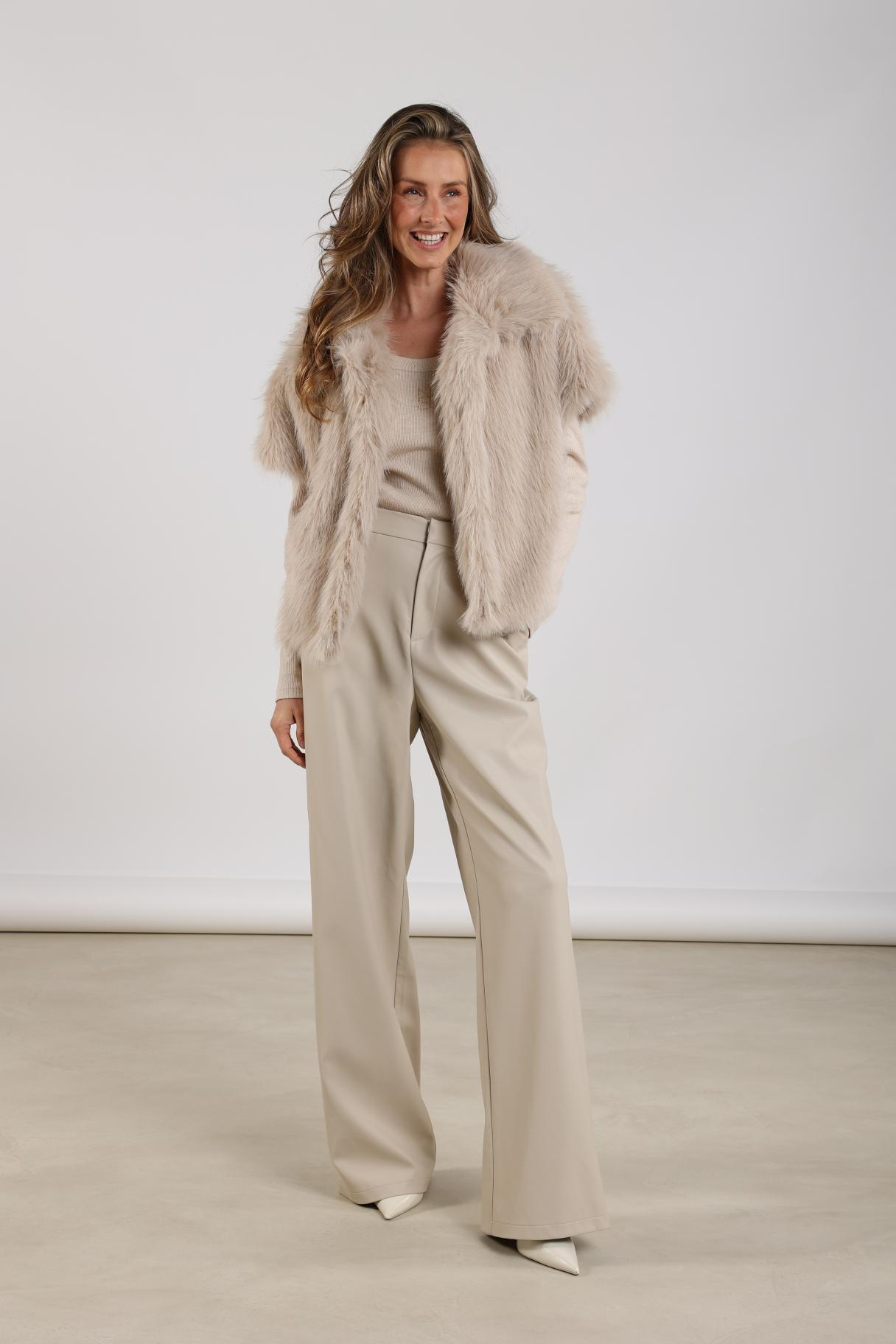 Fenna Pants PU | Sand