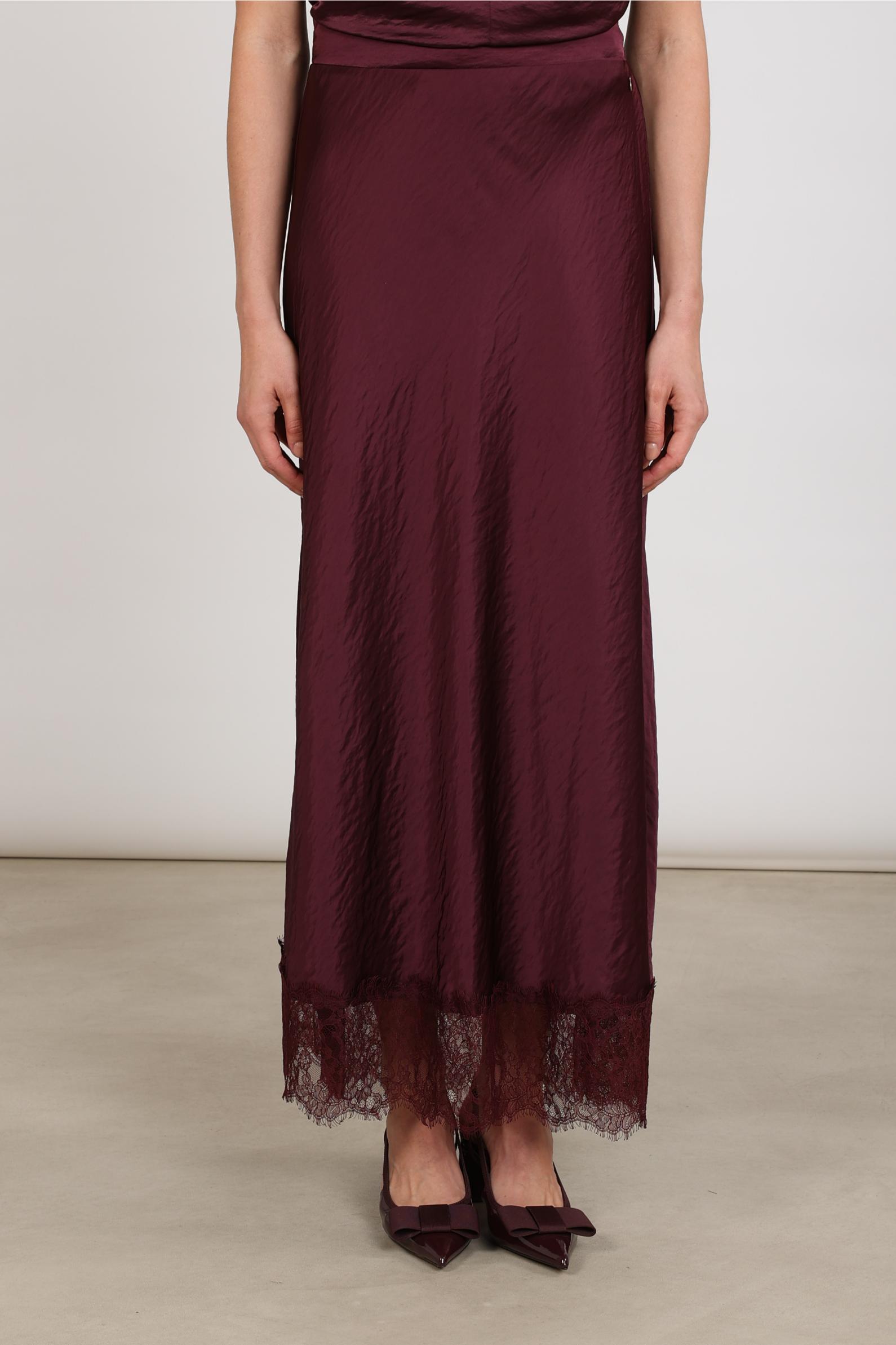 Bess Skirt Lace | Cherry