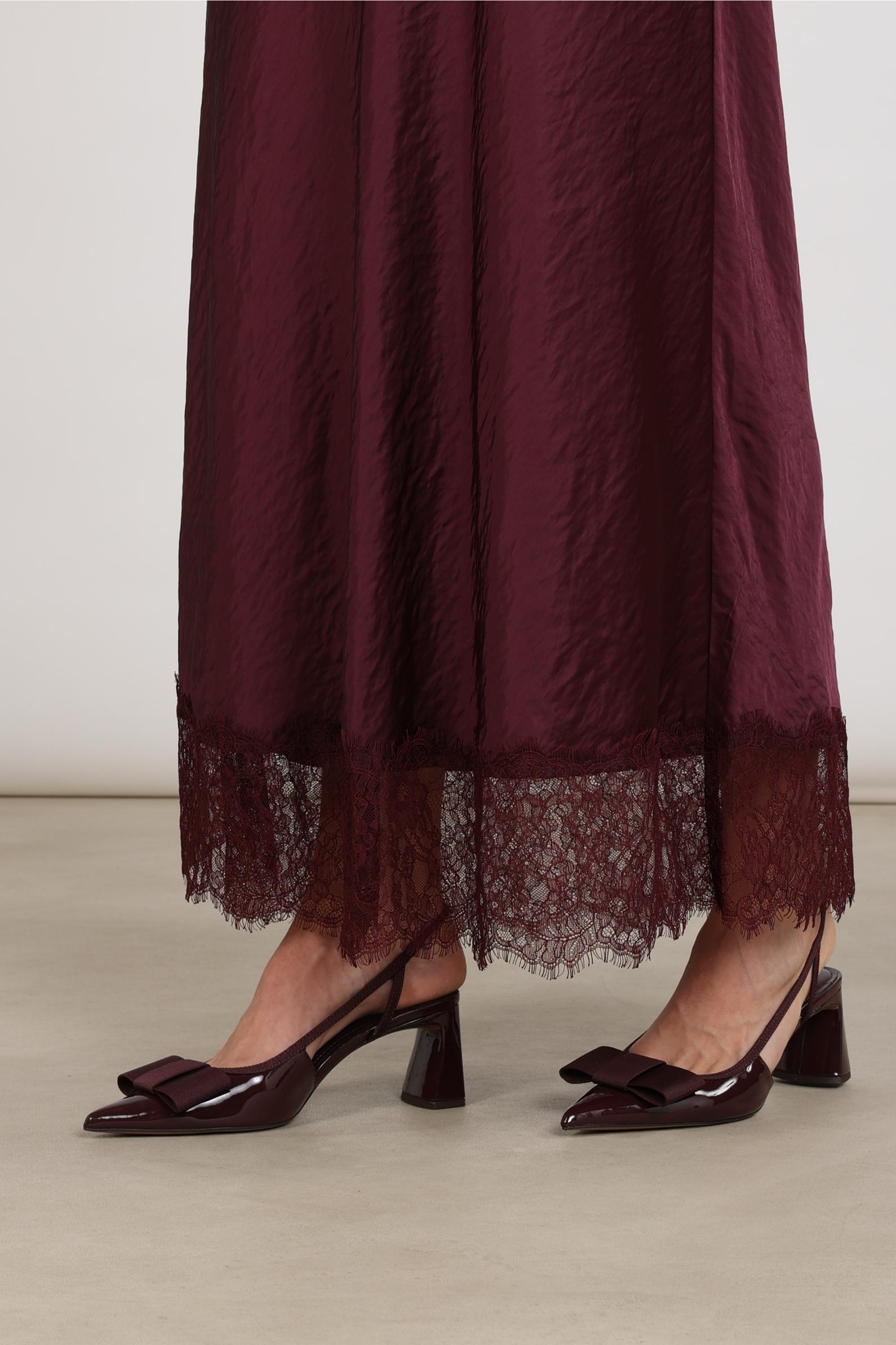 Bess Skirt Lace | Cherry