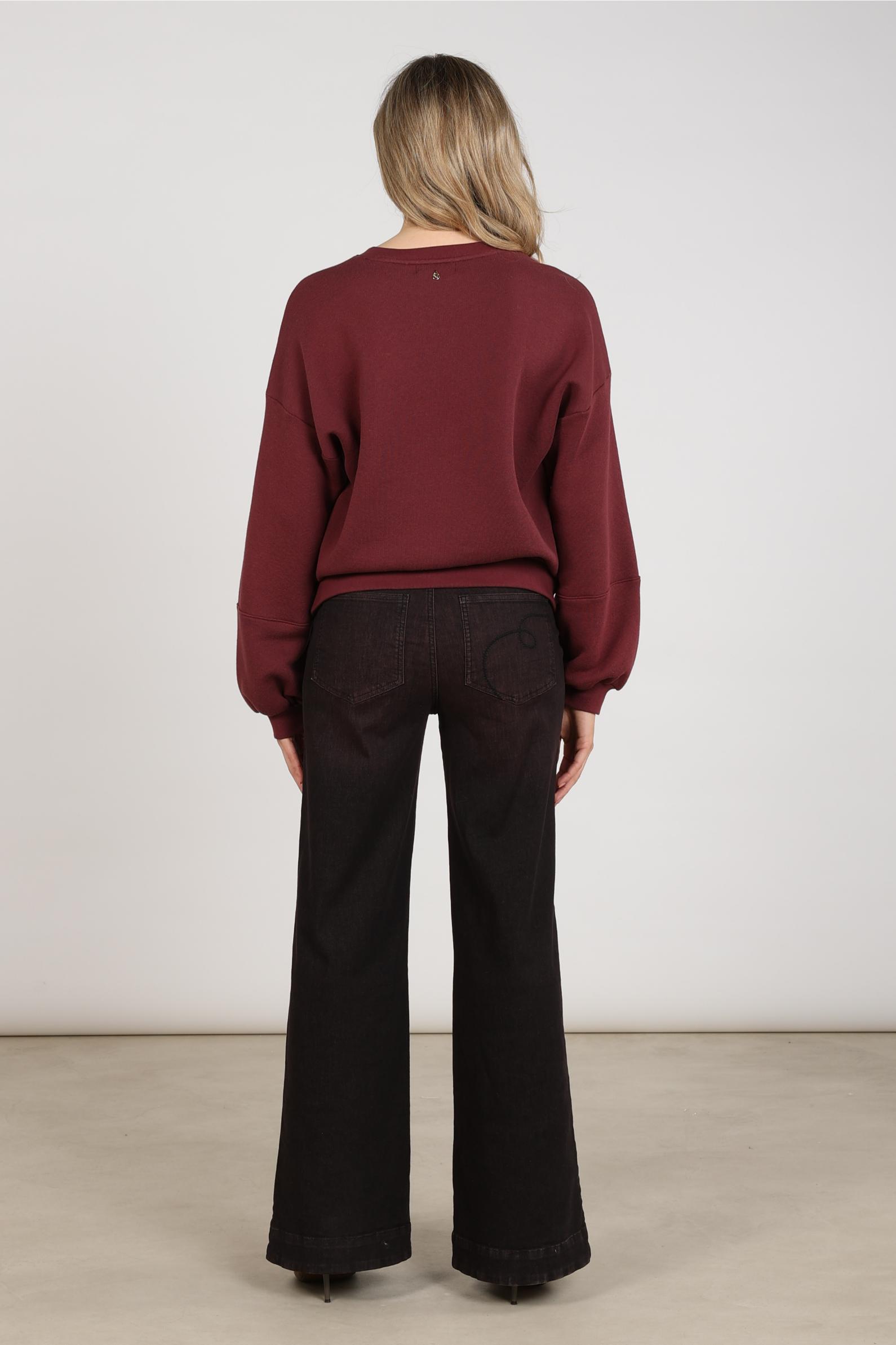Abby Pants Denim | Cherry
