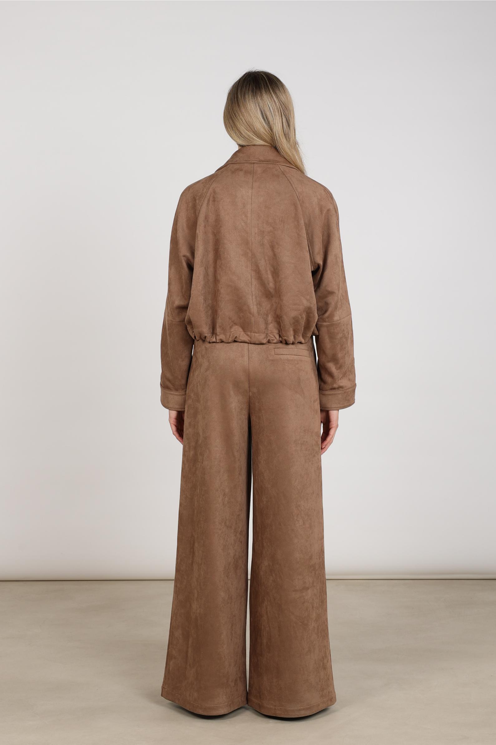 Bodine Pants Suede | Taupe