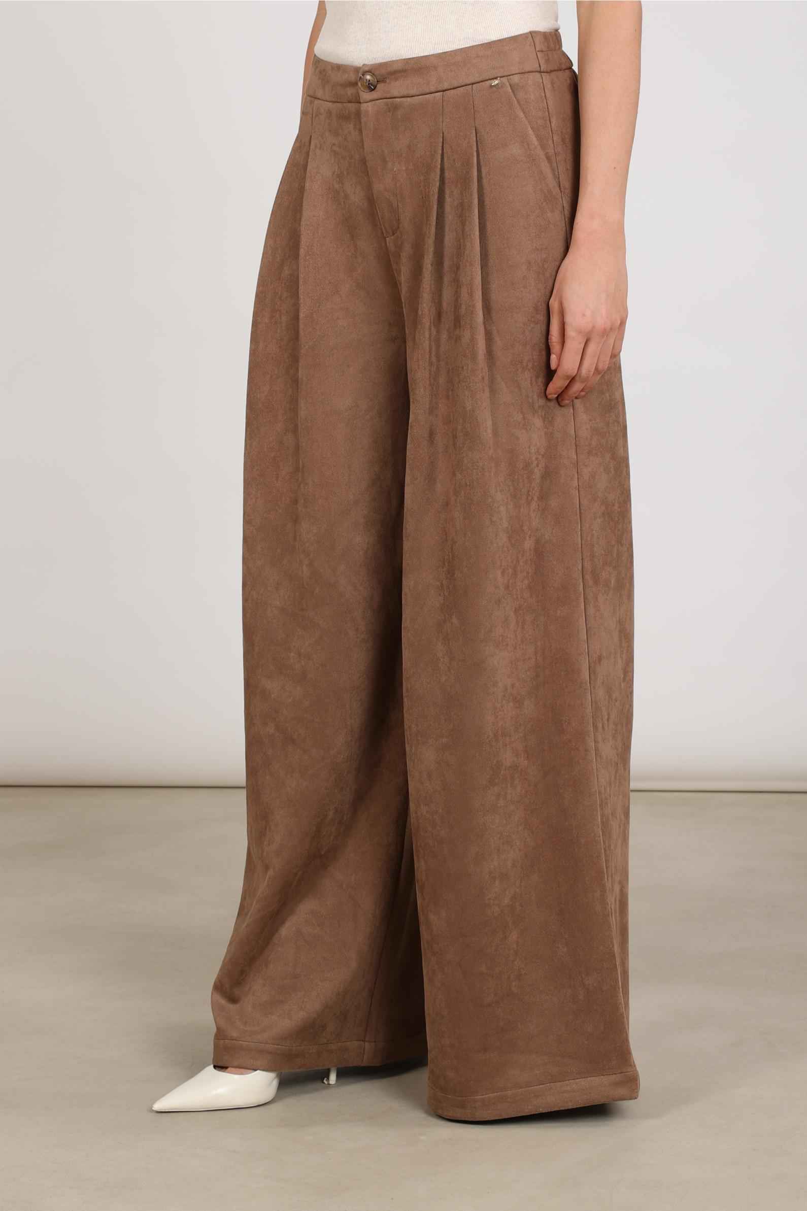 Bodine Pants Suede | Taupe