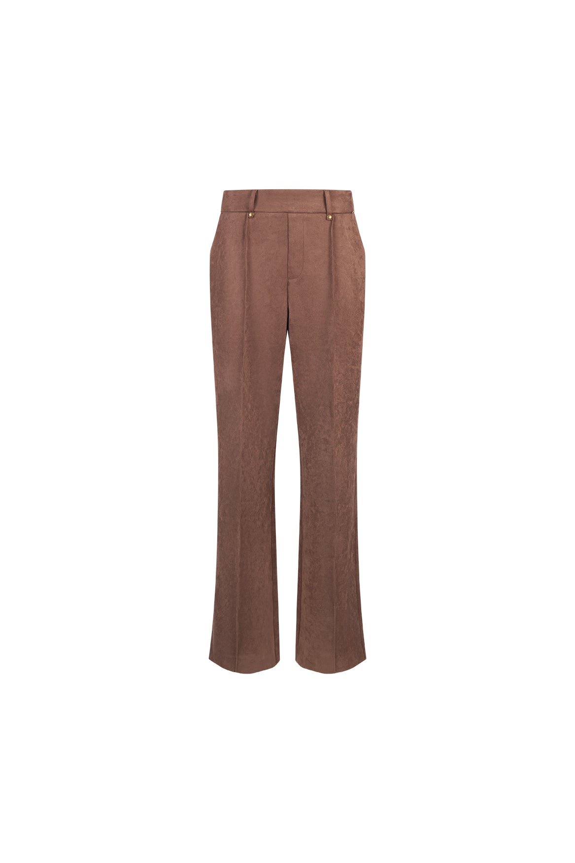 Jill Pants Suedine | Taupe