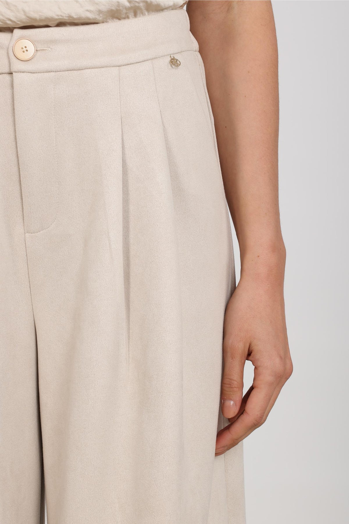Bodine Pants Suede | Off White