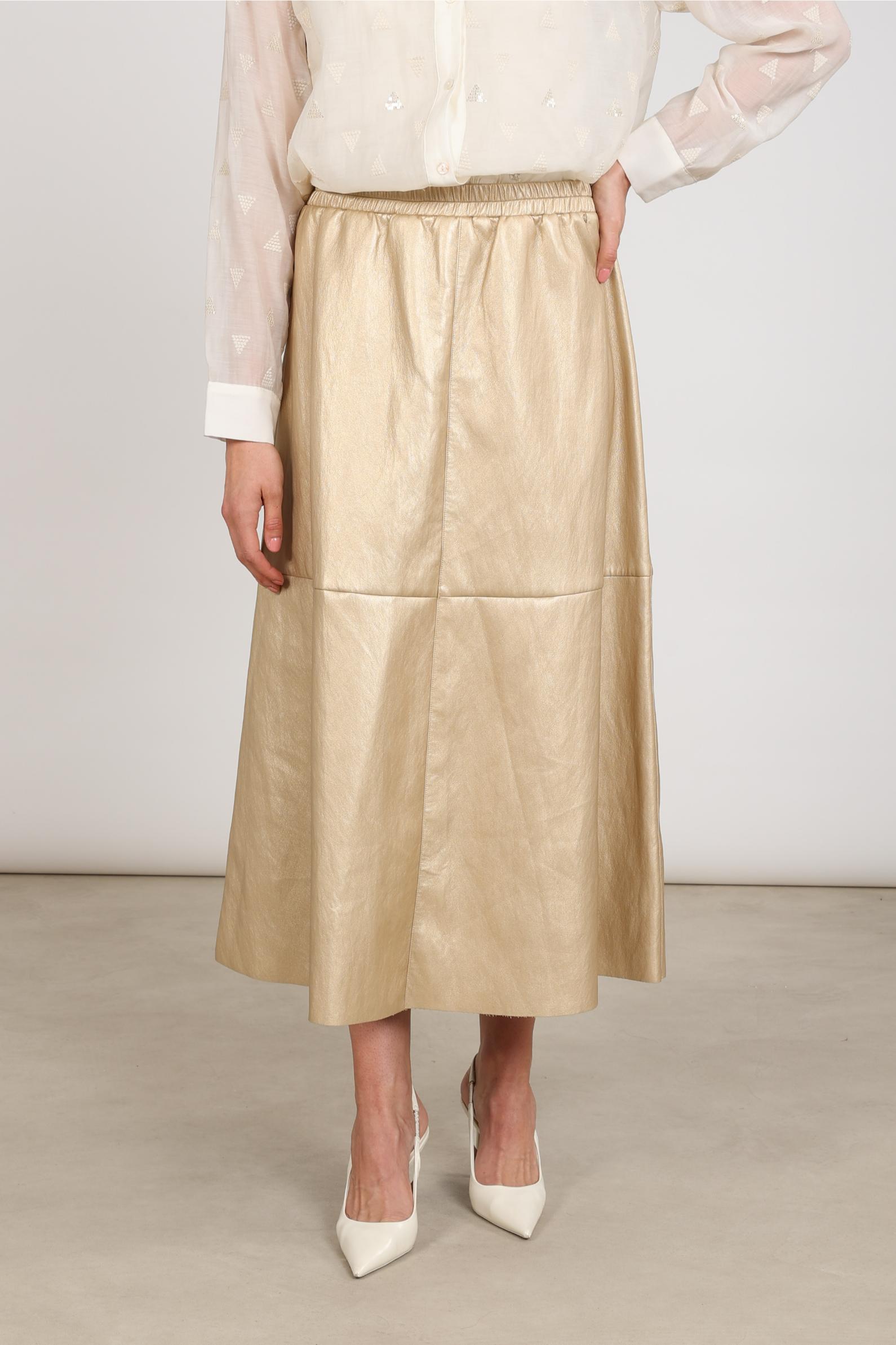Britney Skirt | Gold