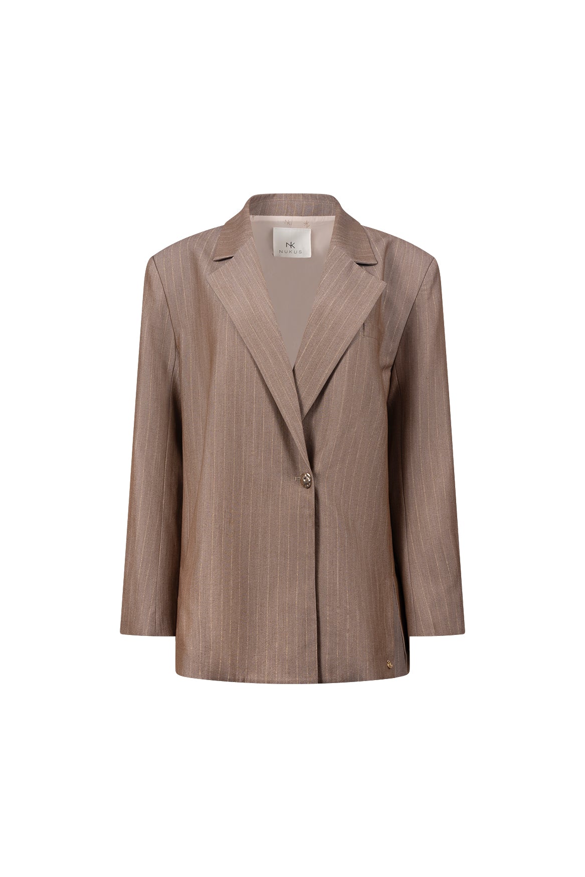 Doloris Blazer Stripes | Taupe