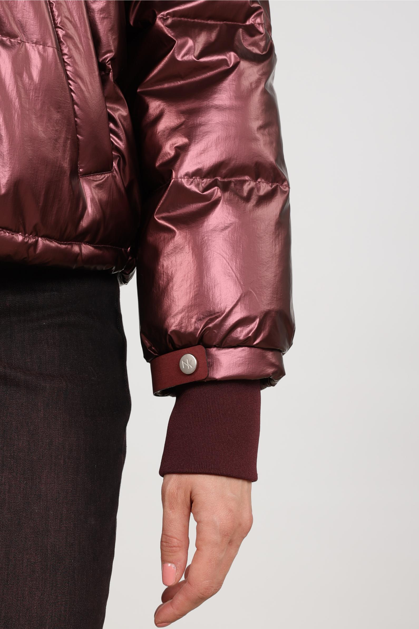 Melodi Jacket Metallic | Cherry