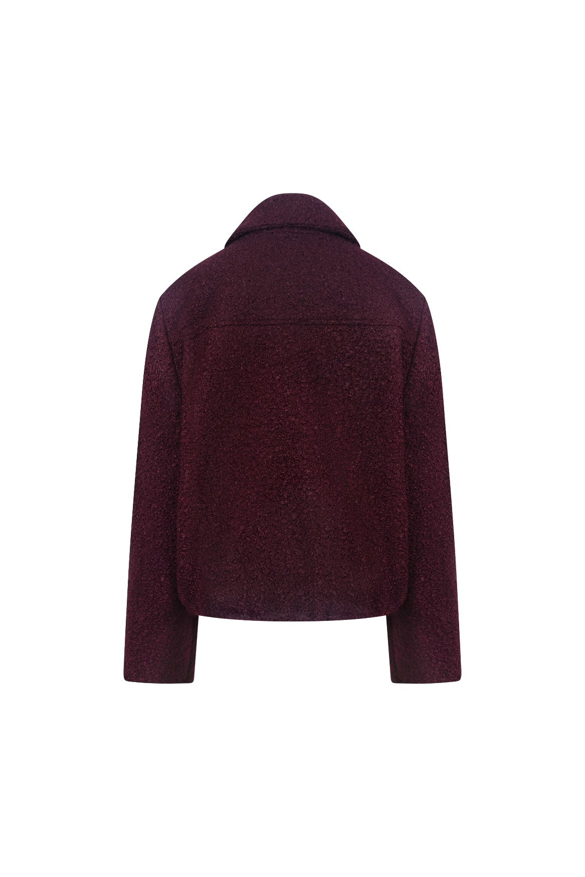 Madelin Jacke Bouclé | Kirschrot