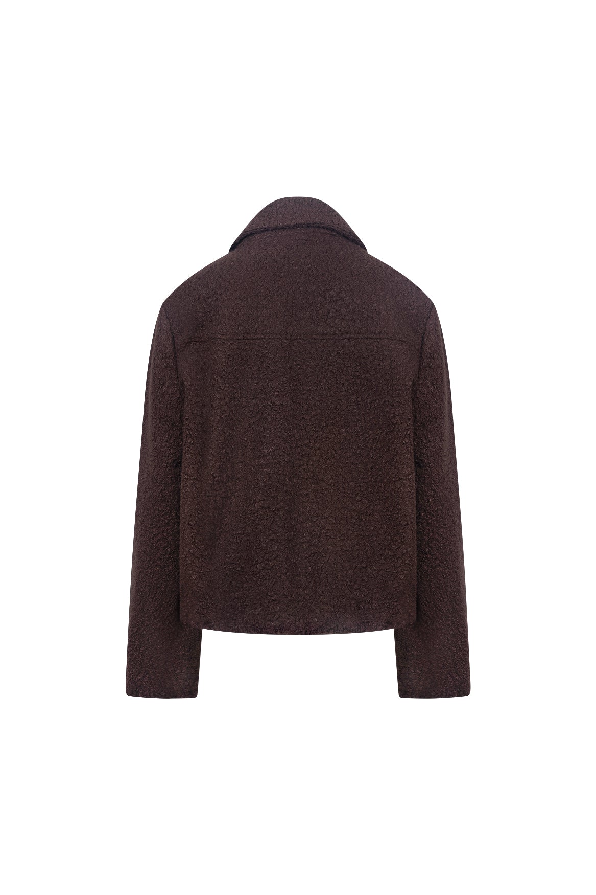Madelin Jacke Bouclé | Schokolade