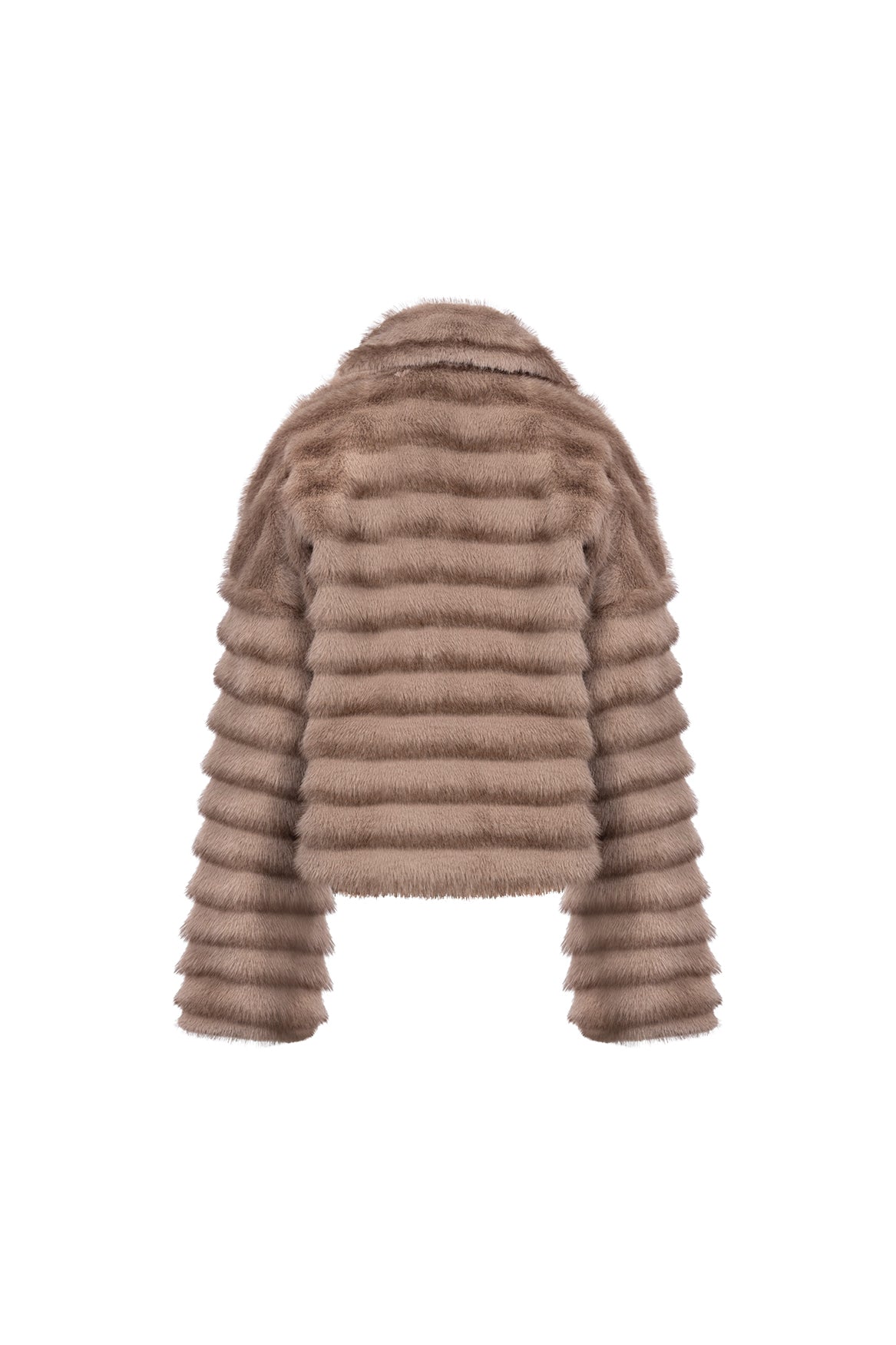 Hilde Jacke Fluffy | Taupe