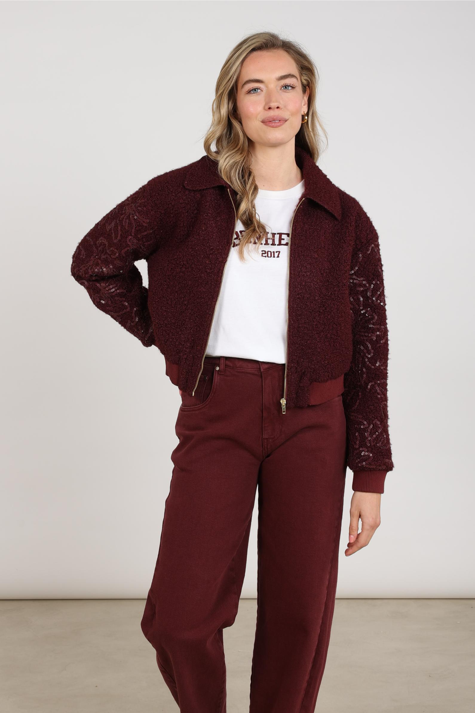 Hanke Jacket | Cherry